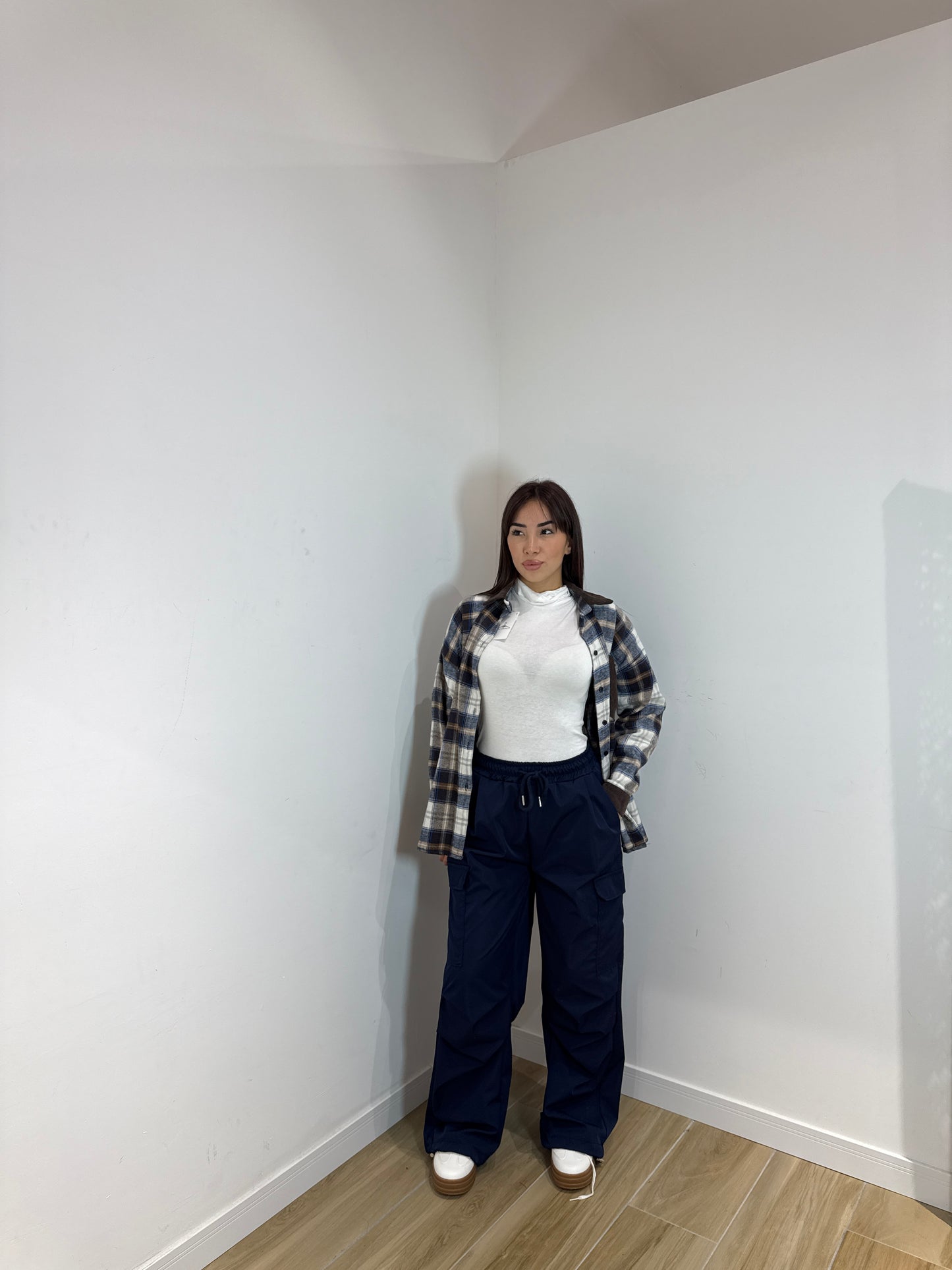 Camicia a quadri Tigota