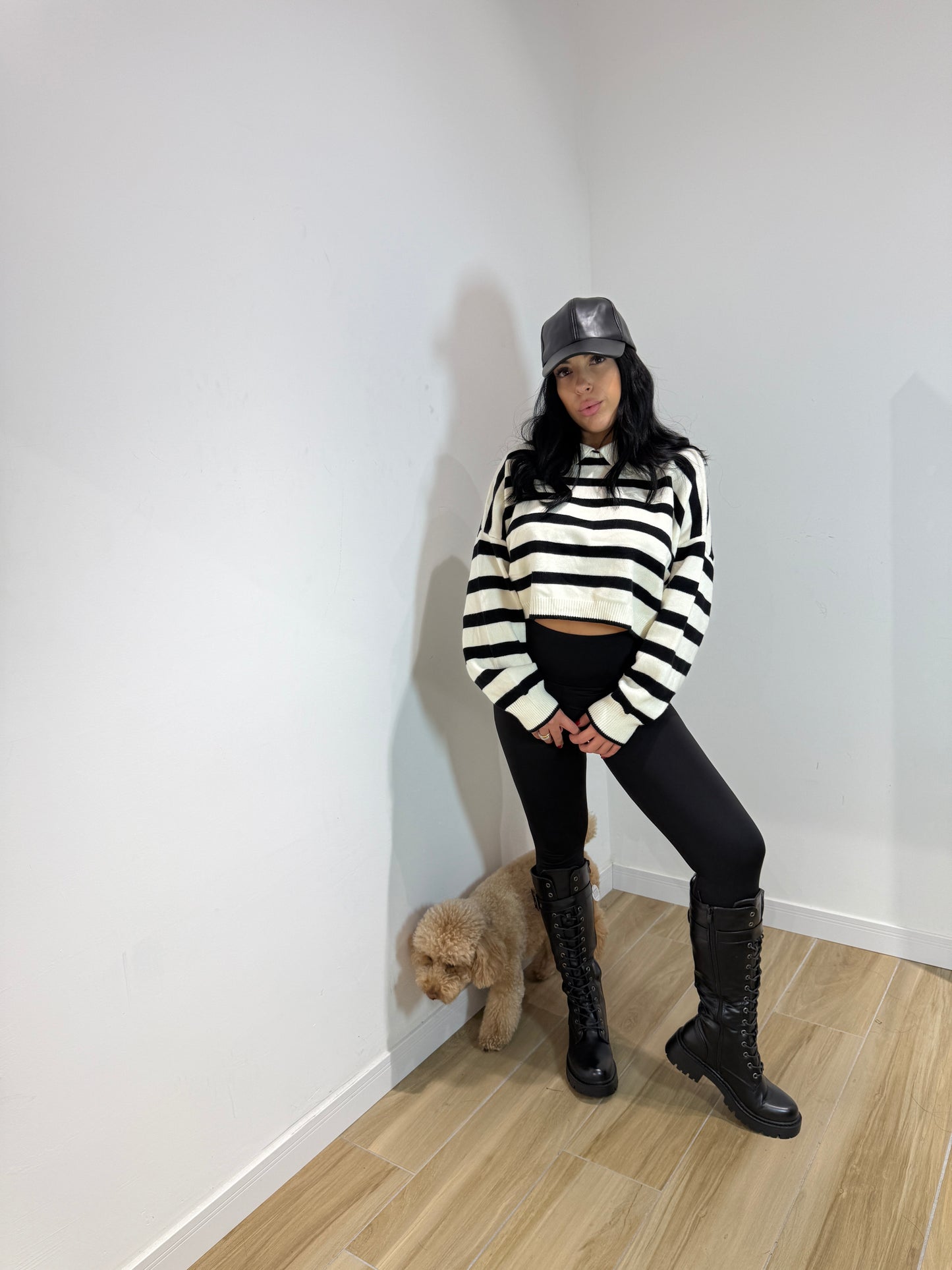 Leggins contenitivo nero