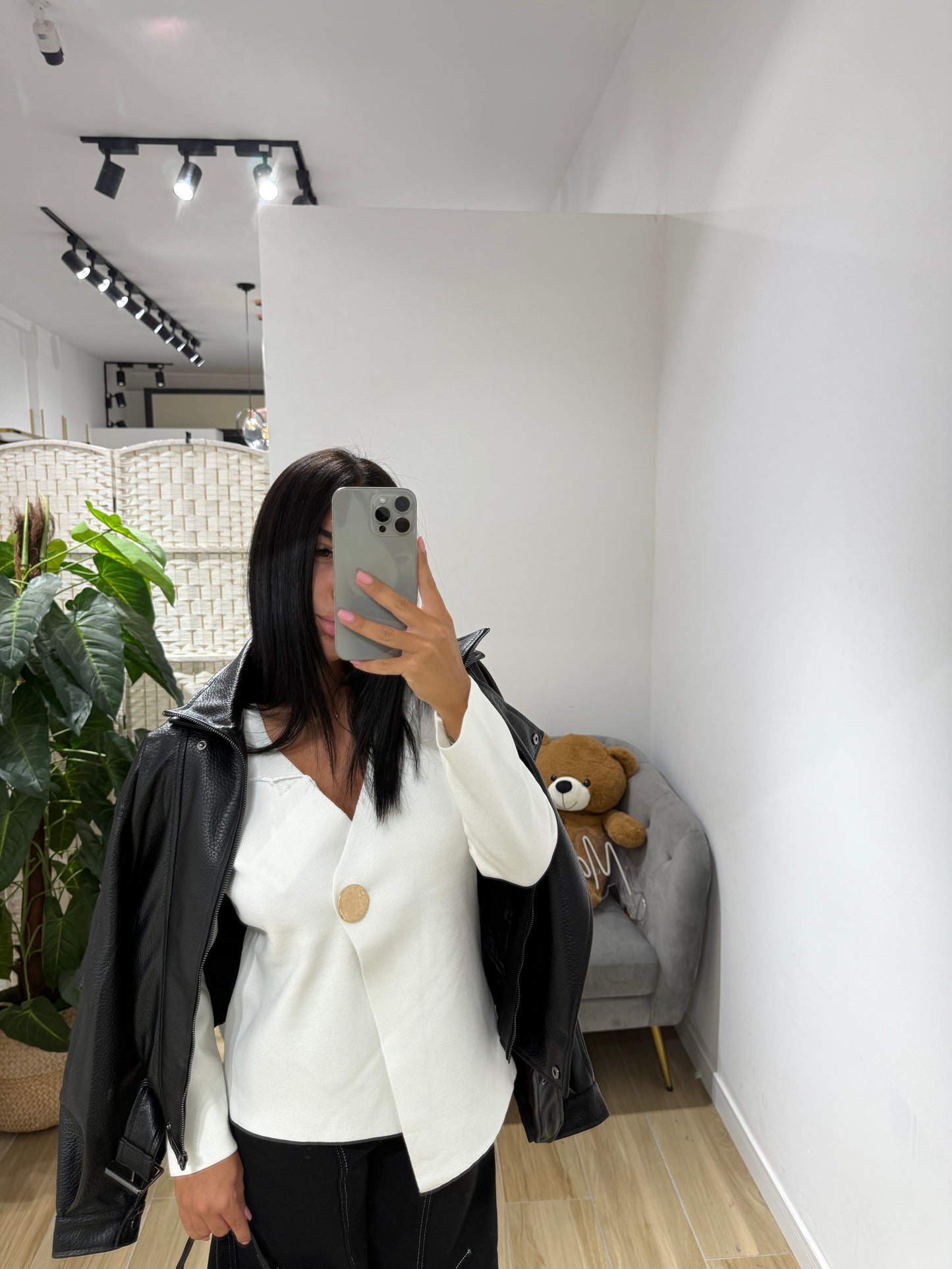 Maglia cardigan Lily