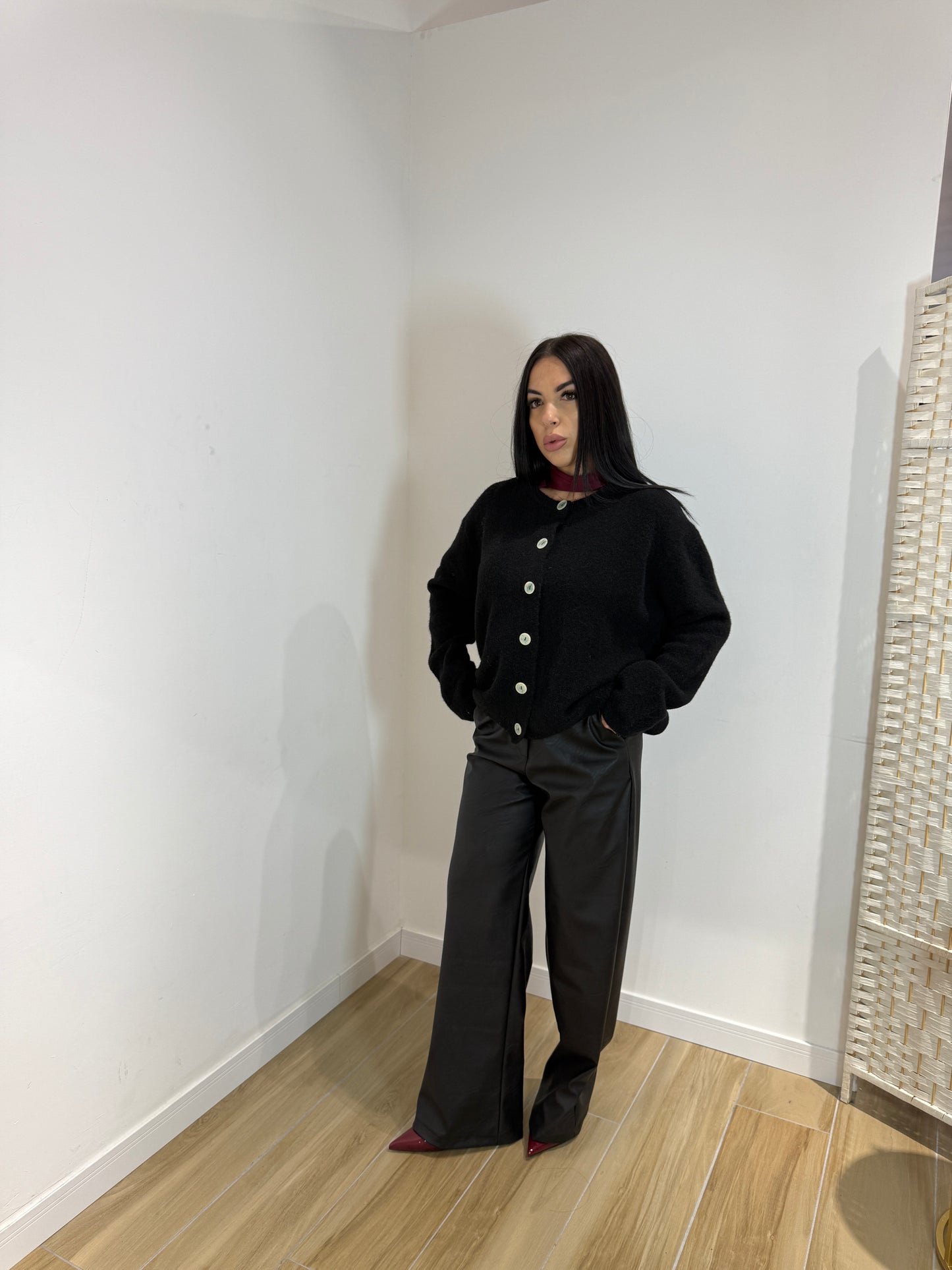 Pantalone ecopelle Yamal