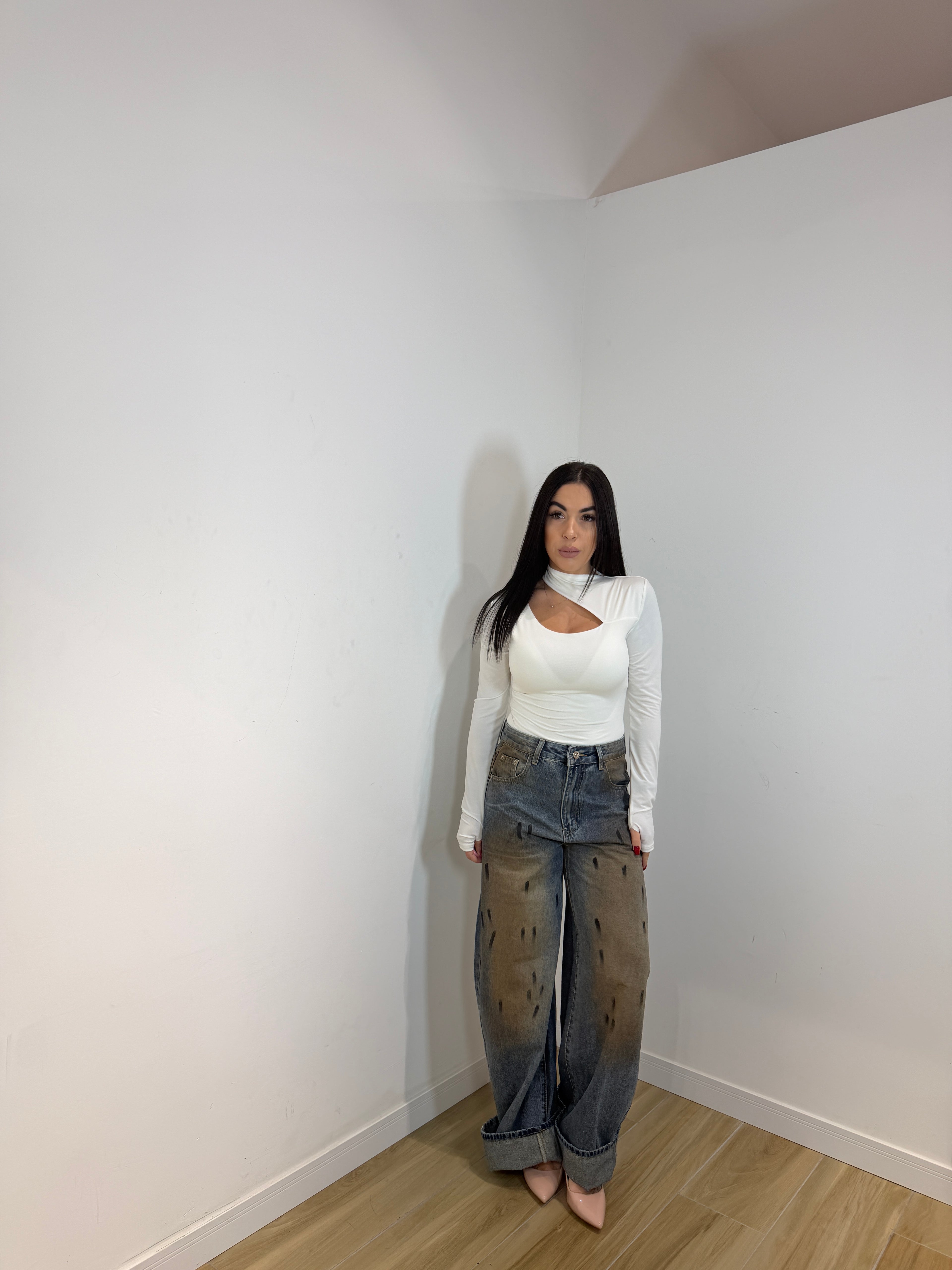 Denim pittura