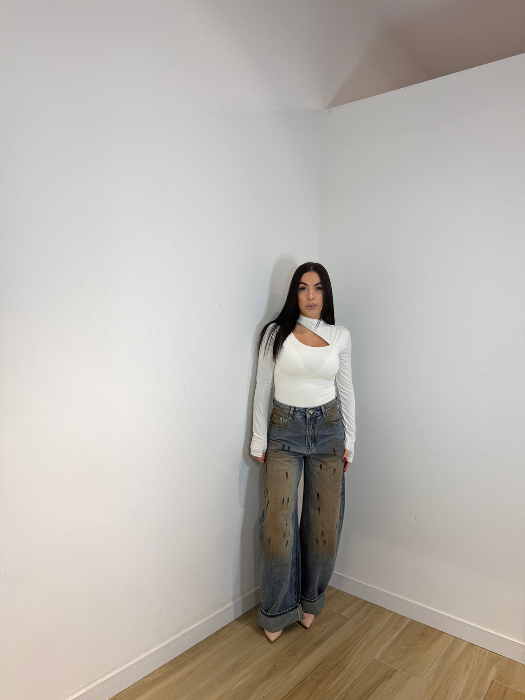 Denim pittura