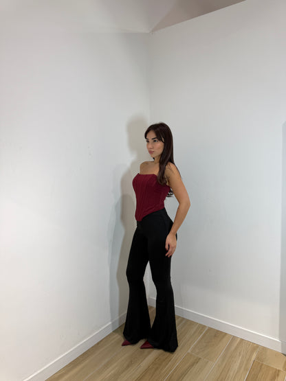 Pantalone Wadi a zampa nero