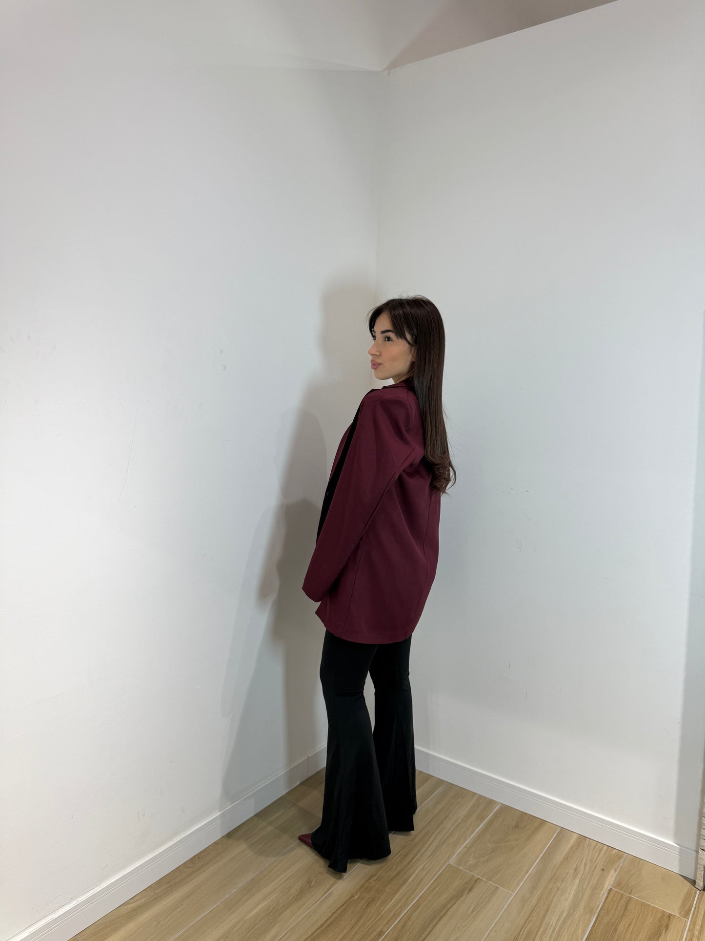 Blazer Oliver bordeaux