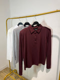 Polo over con spalline