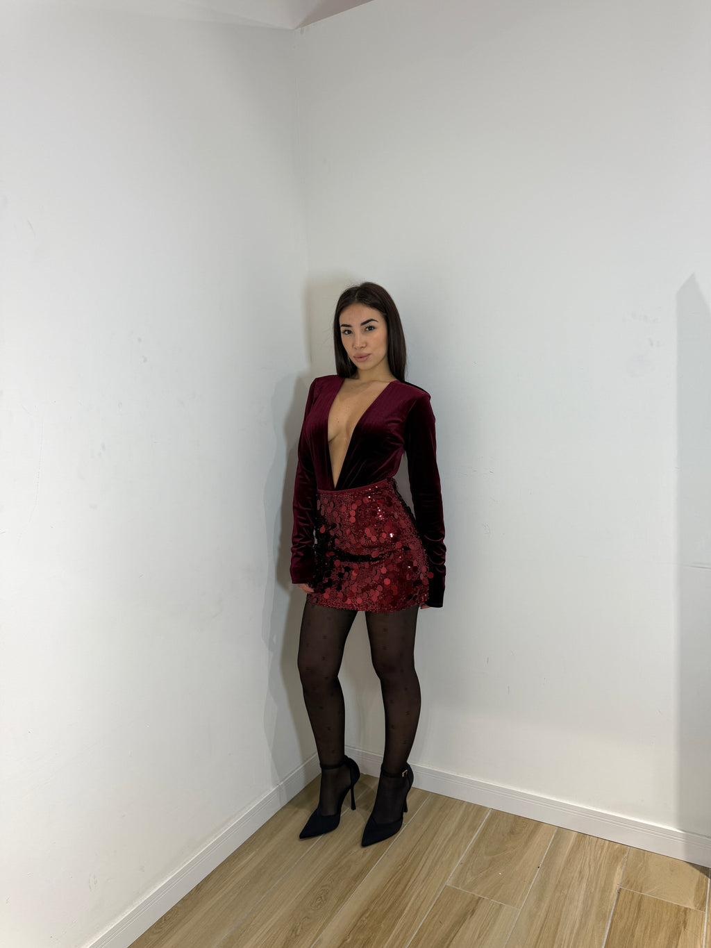 Body Lucifer in velluto