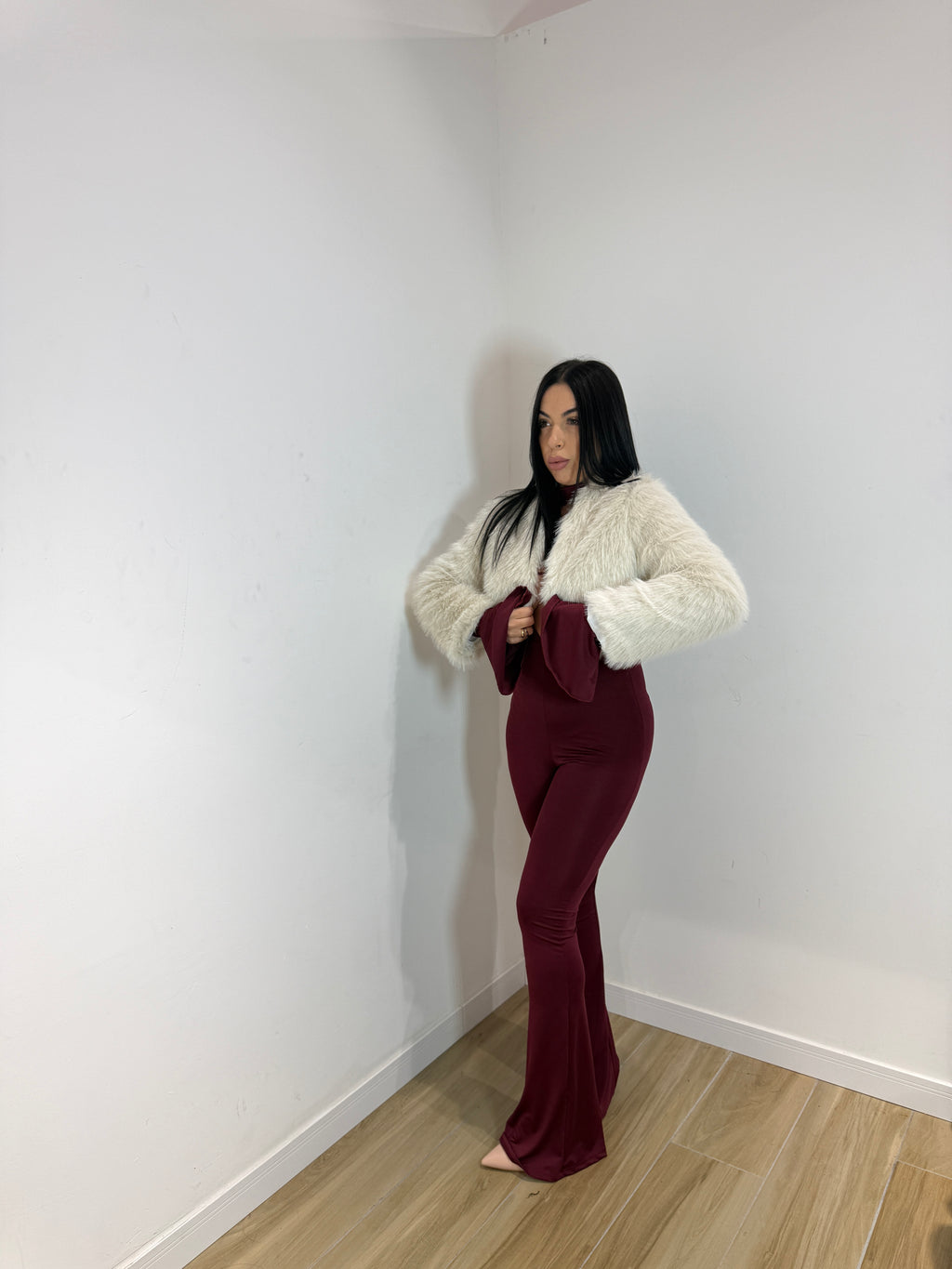 Eco pelliccia corta Sveva