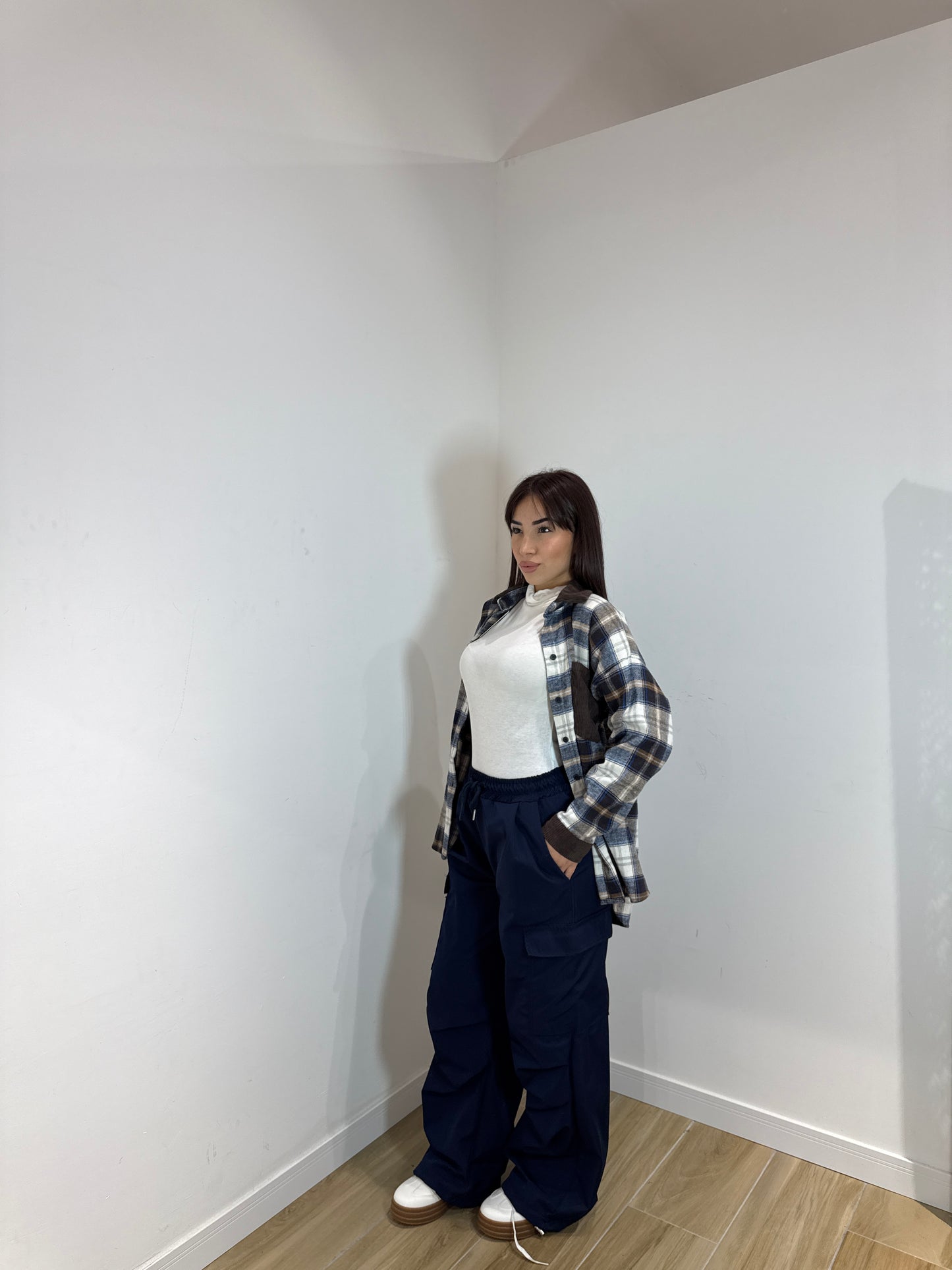 Camicia a quadri Tigota