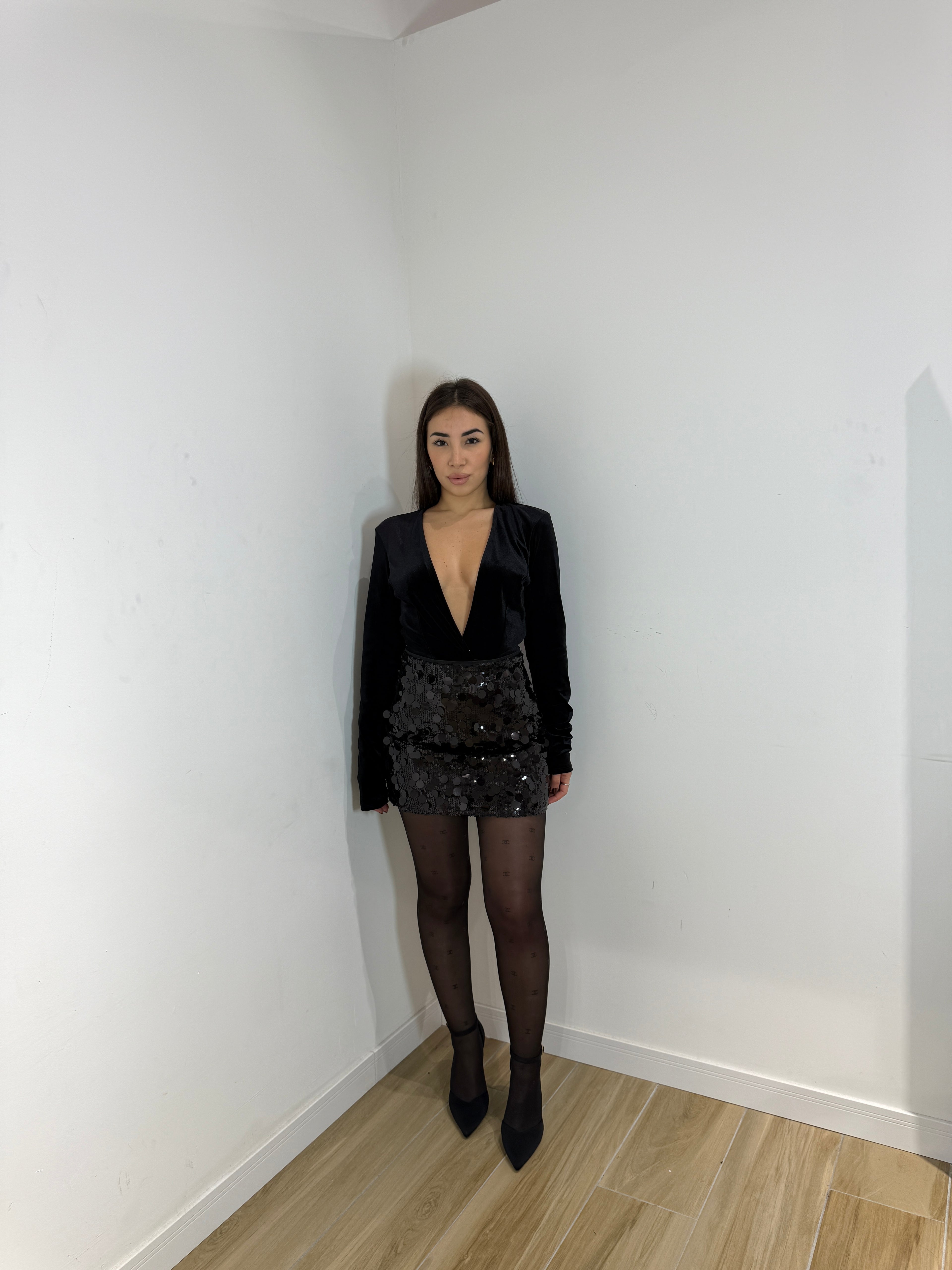 Body Lucifer in velluto