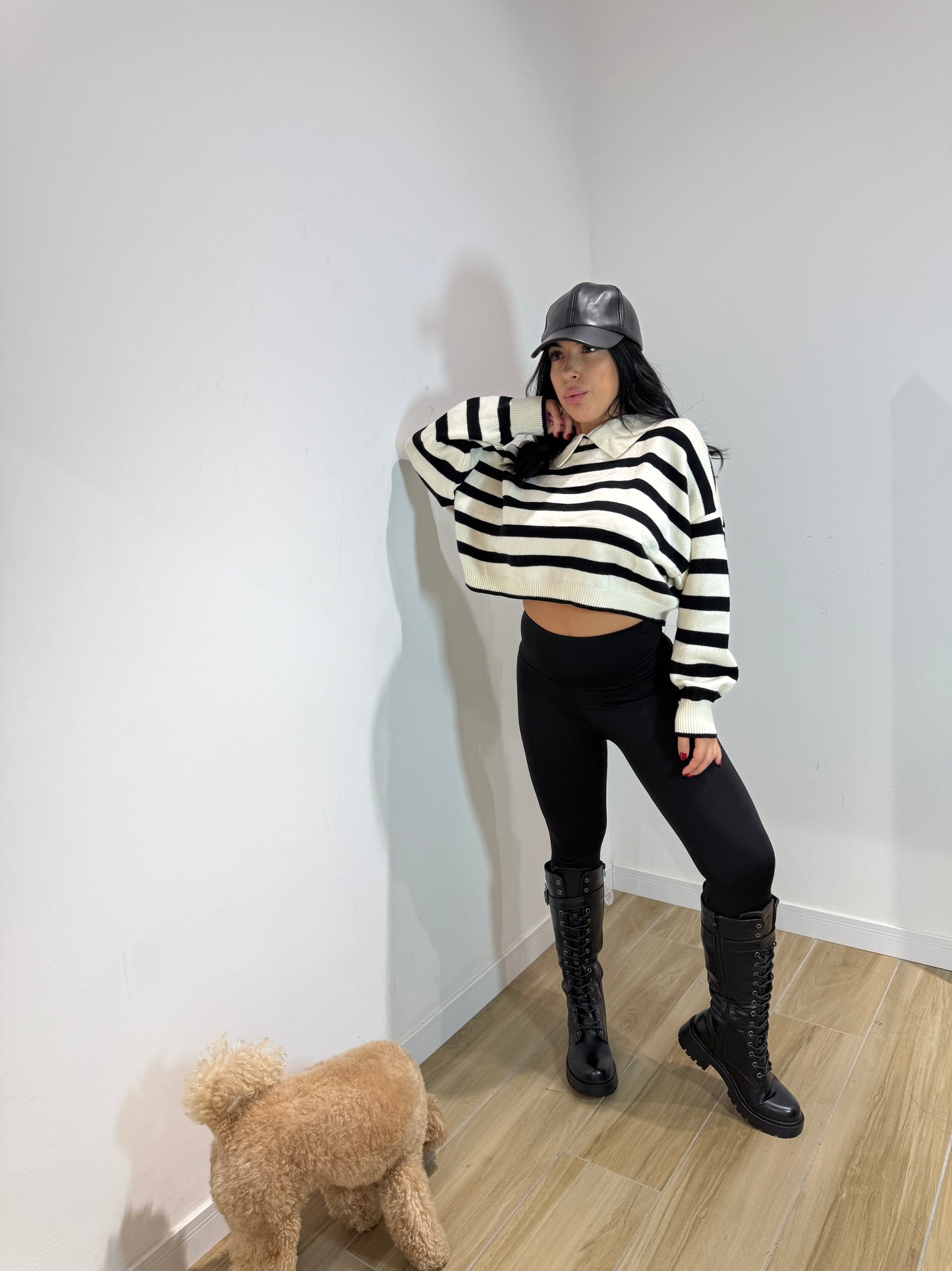 Leggins contenitivo nero