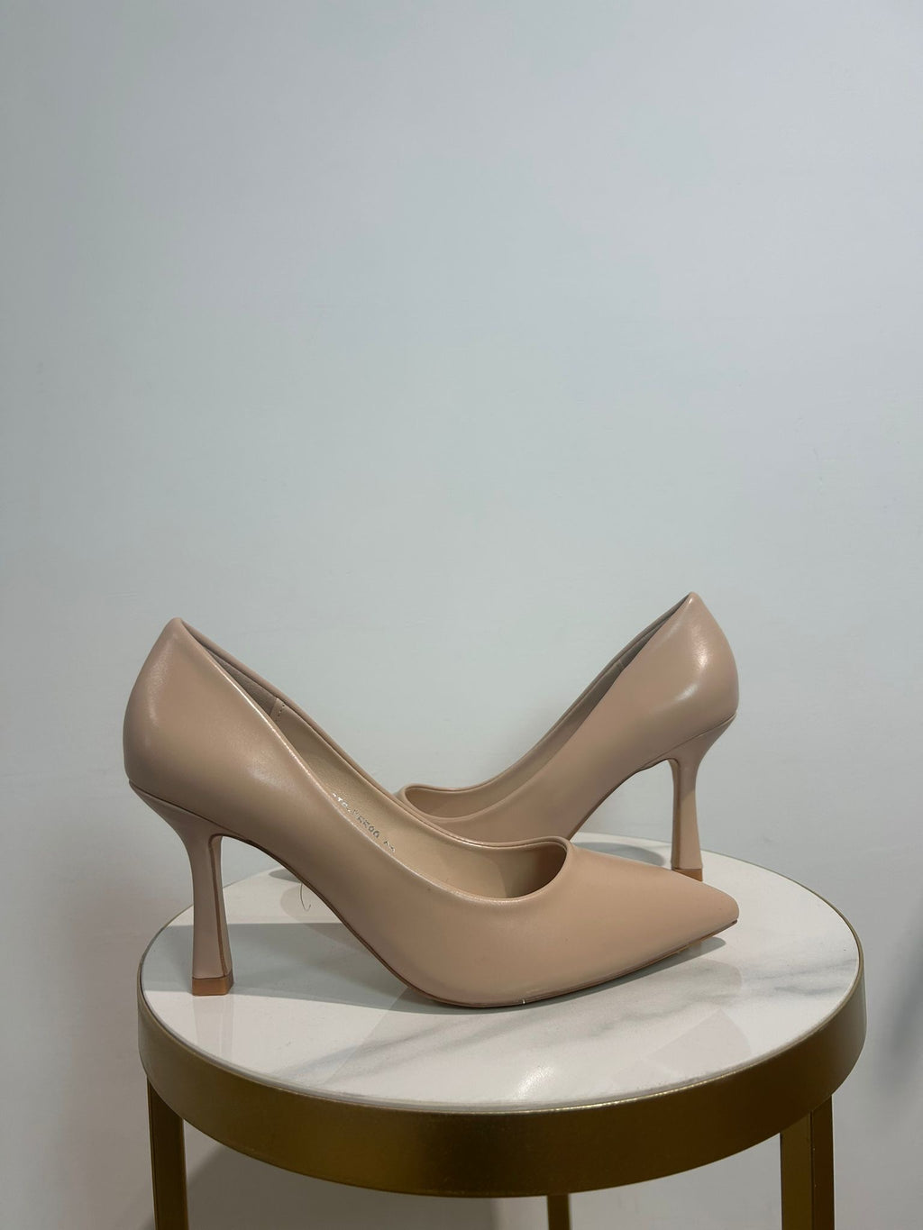 Décolleté Lela verde e azzurro