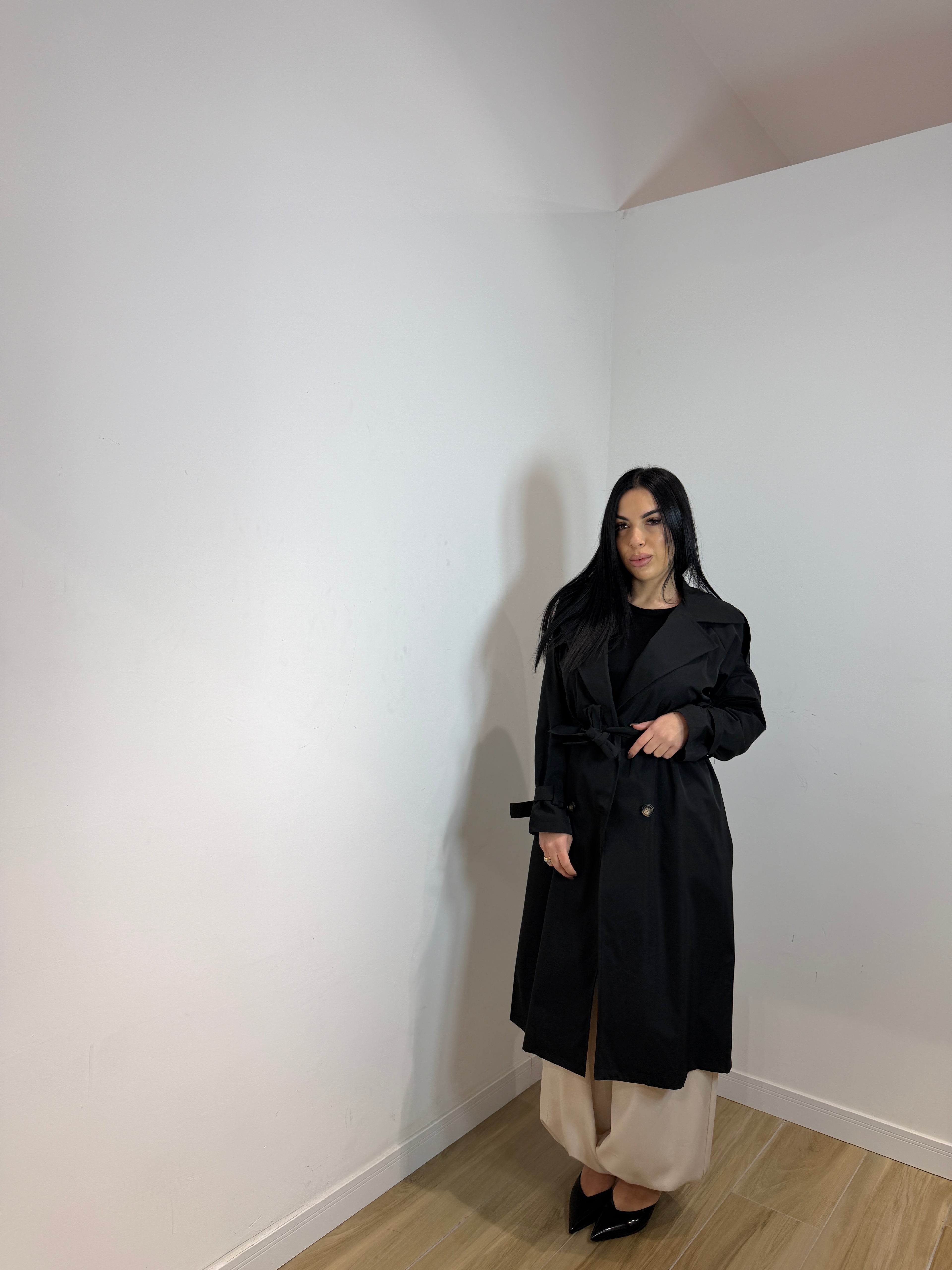 Trench Alba nero