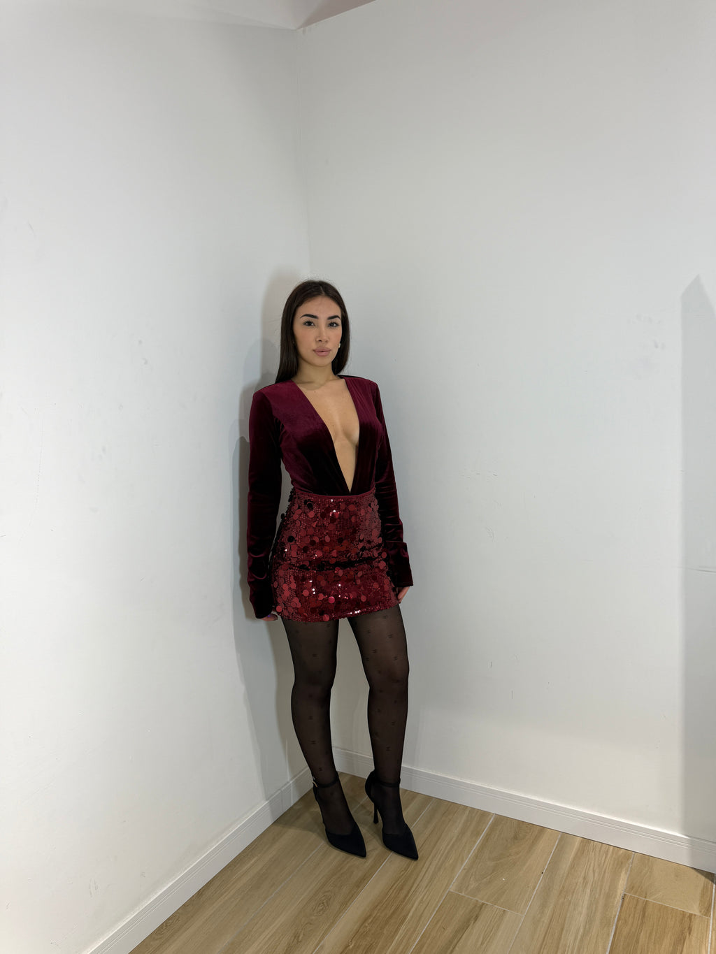 Body Lucifer in velluto