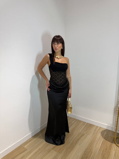 Abito lungo sanctuary nero