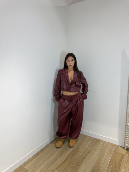 Coordset ecopelle Lucilla