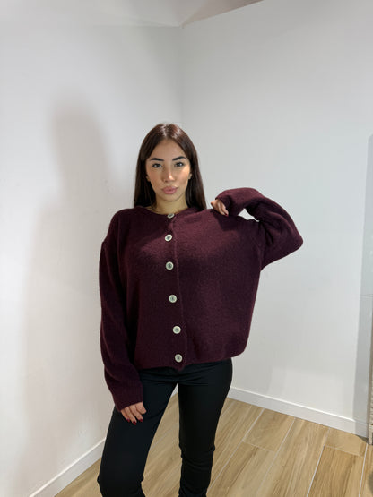 Pull Agata bordeaux