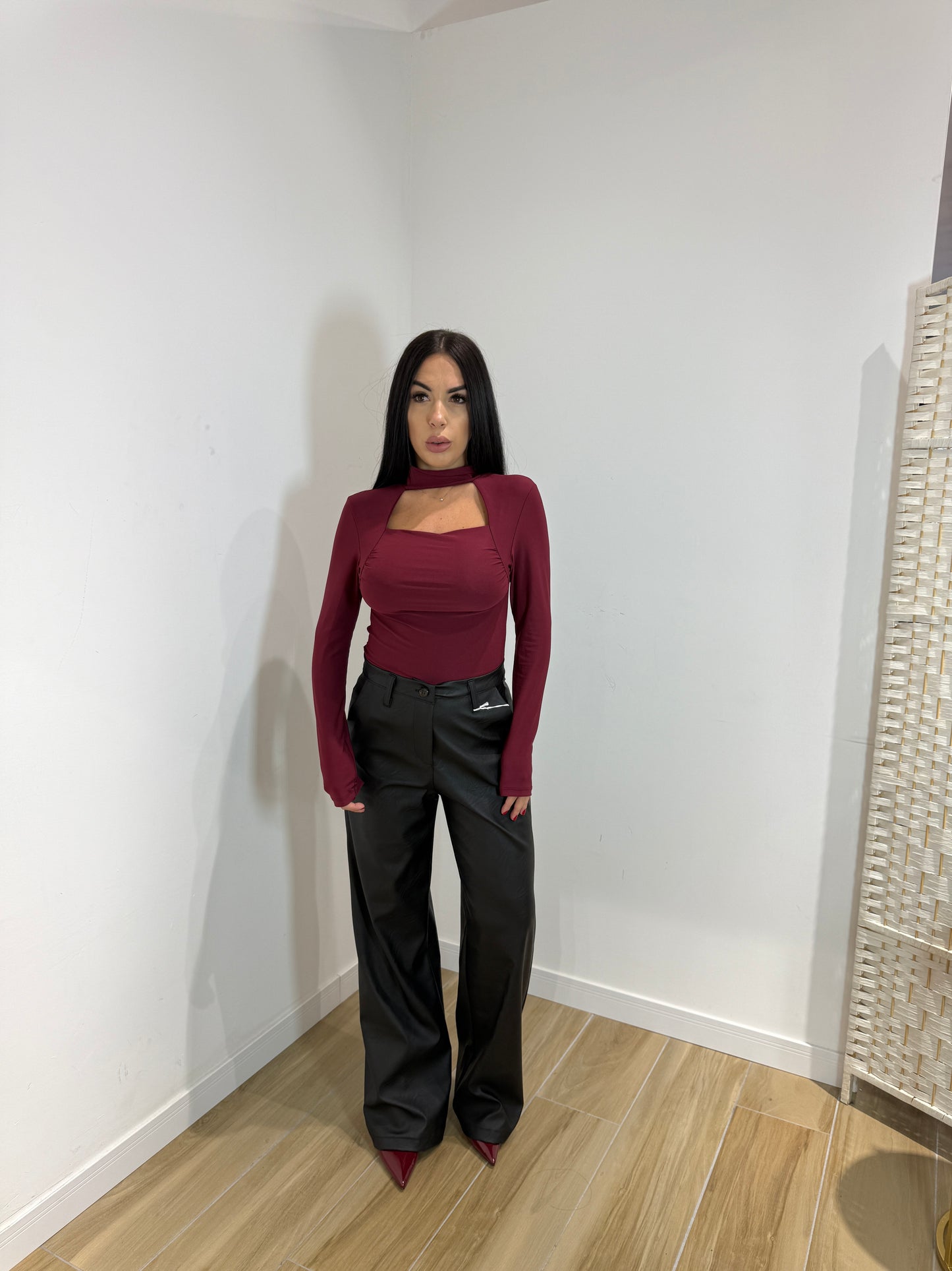 Pantalone ecopelle Yamal