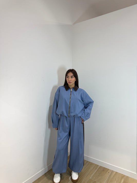 Tuta Pharrel azzurra