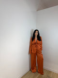Tailleur in raso Karol