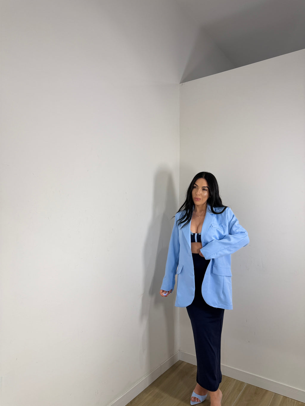 Blazer Sonia azzurro