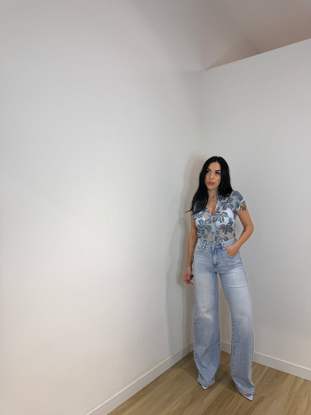 Jeans Maika denim chiaro