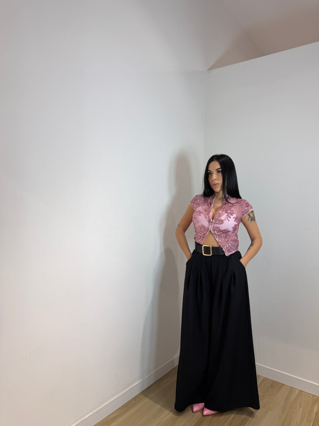 Pantalone classicberry nero