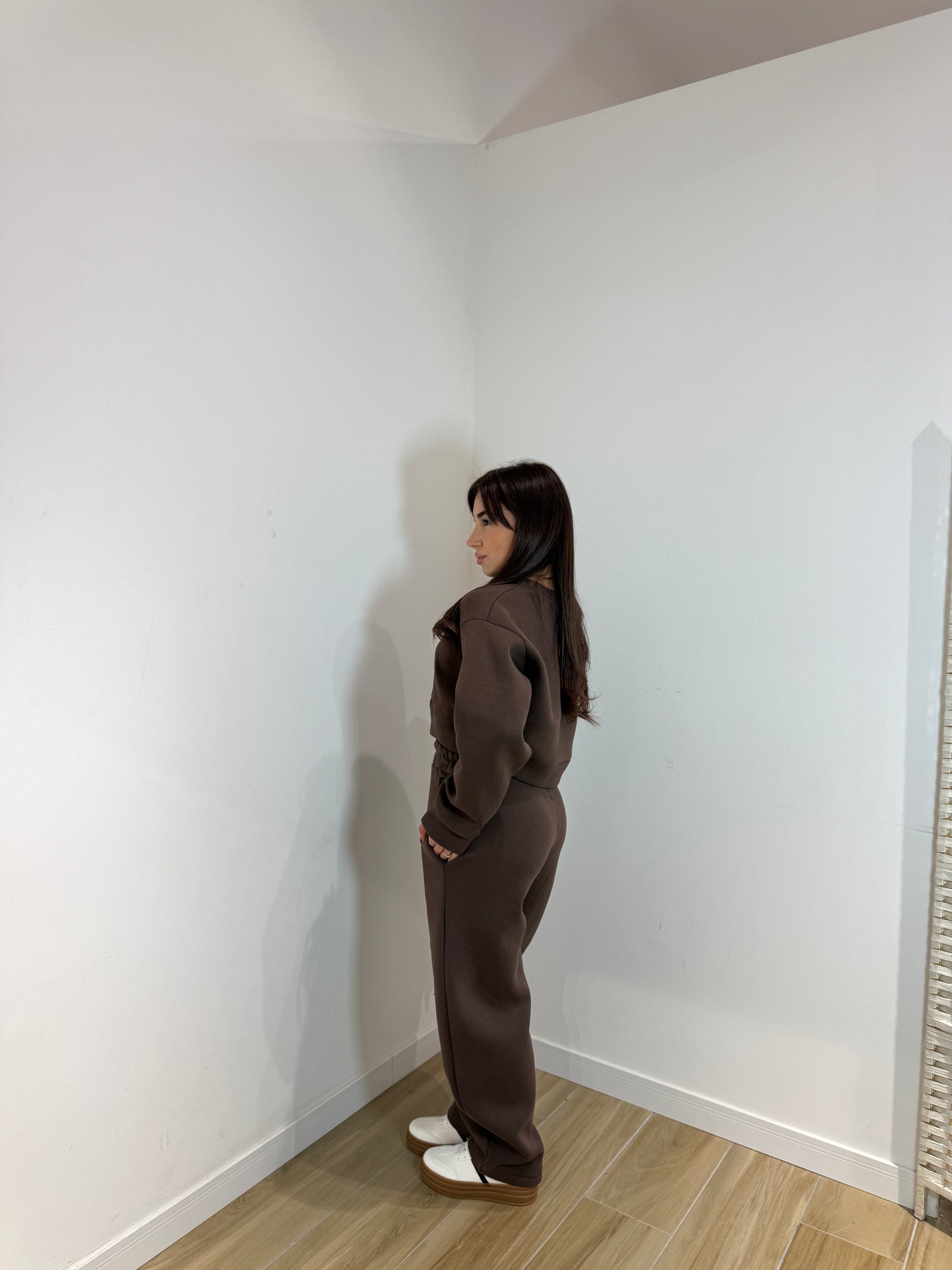 Pantalone di tuta Kos marrone