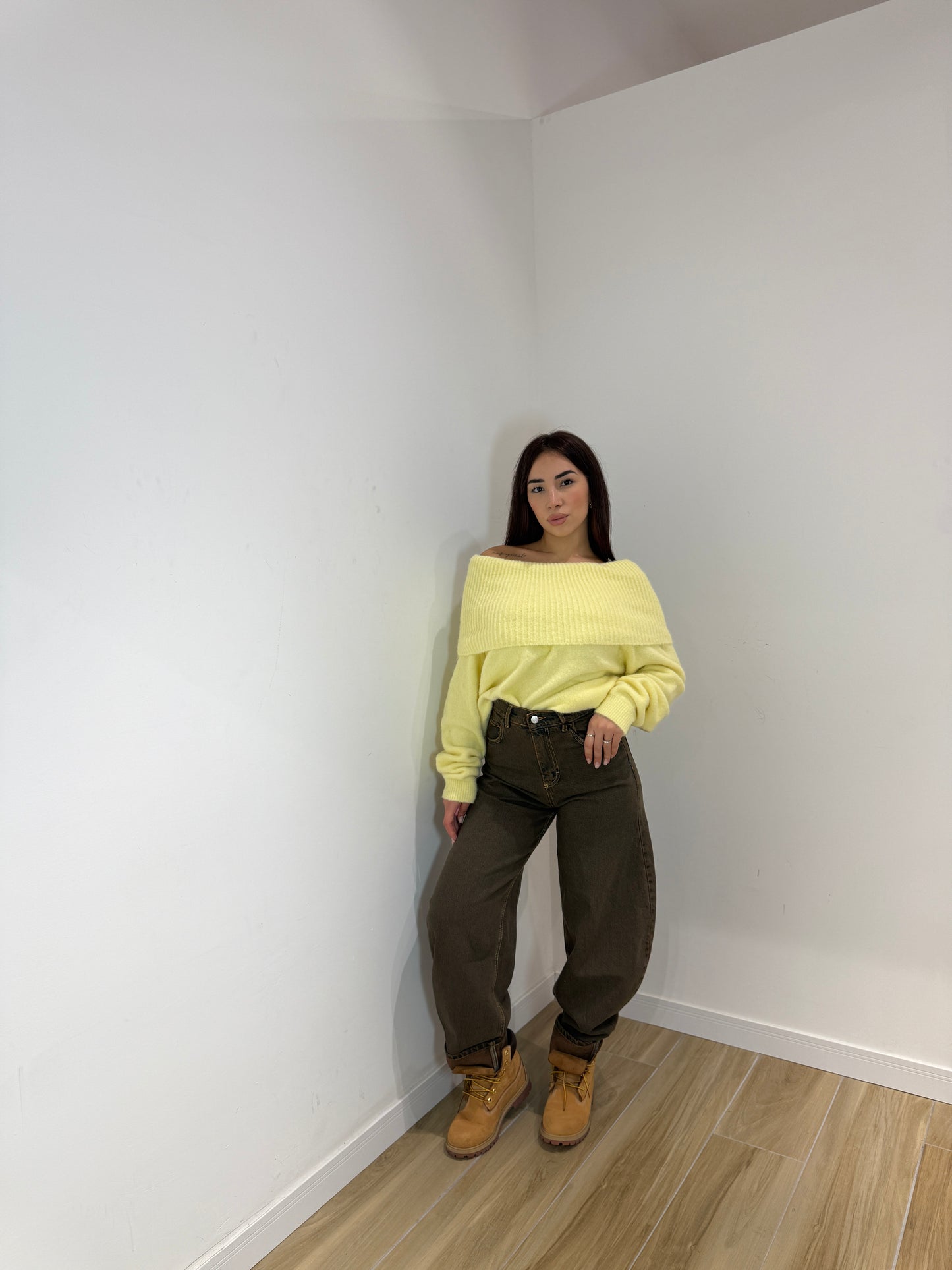 Denim ballon sabbiato