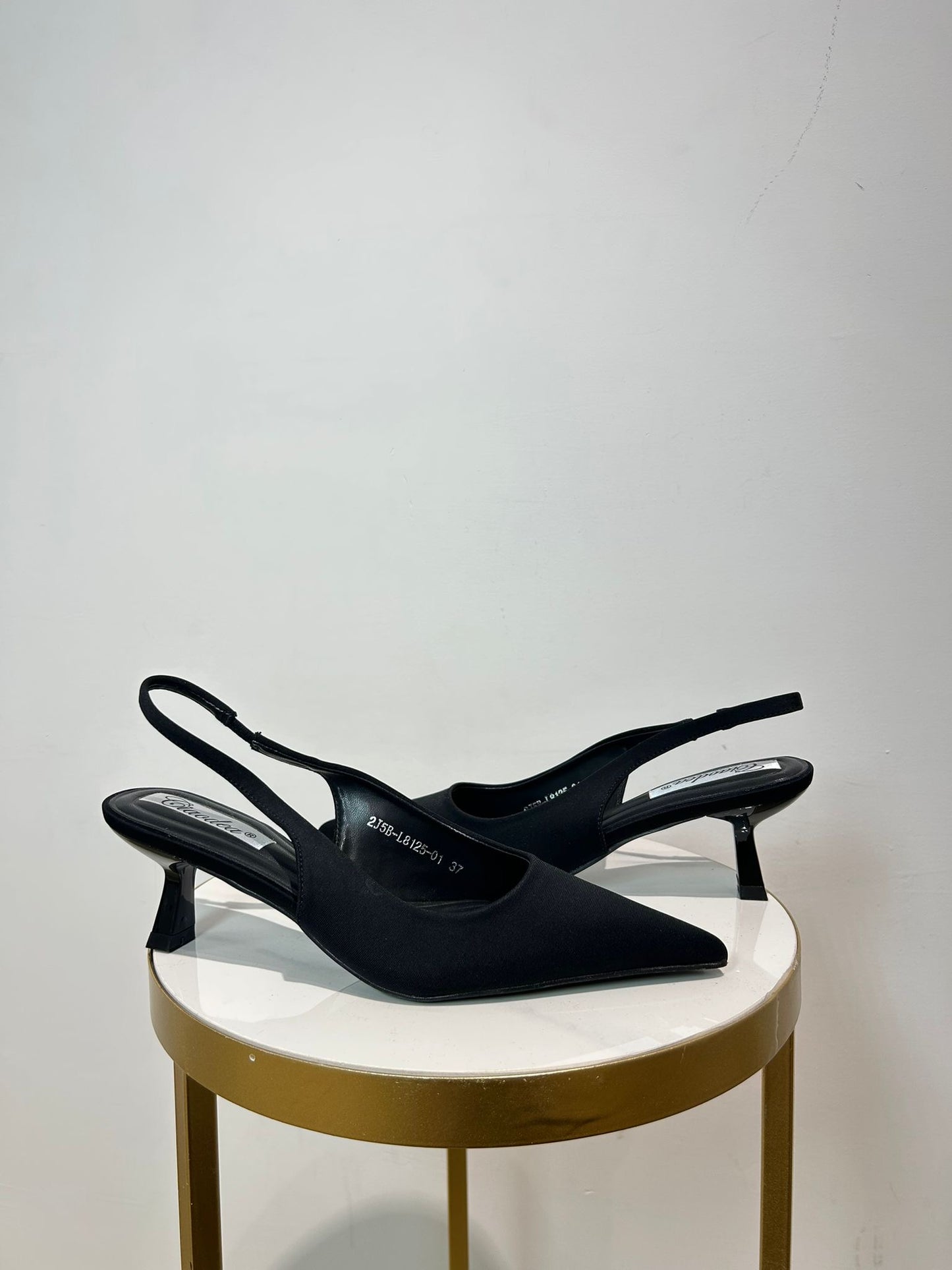 Slingback Rositas beige e nero