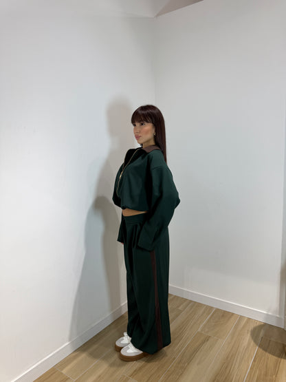 Coordset tuta pharrel verde