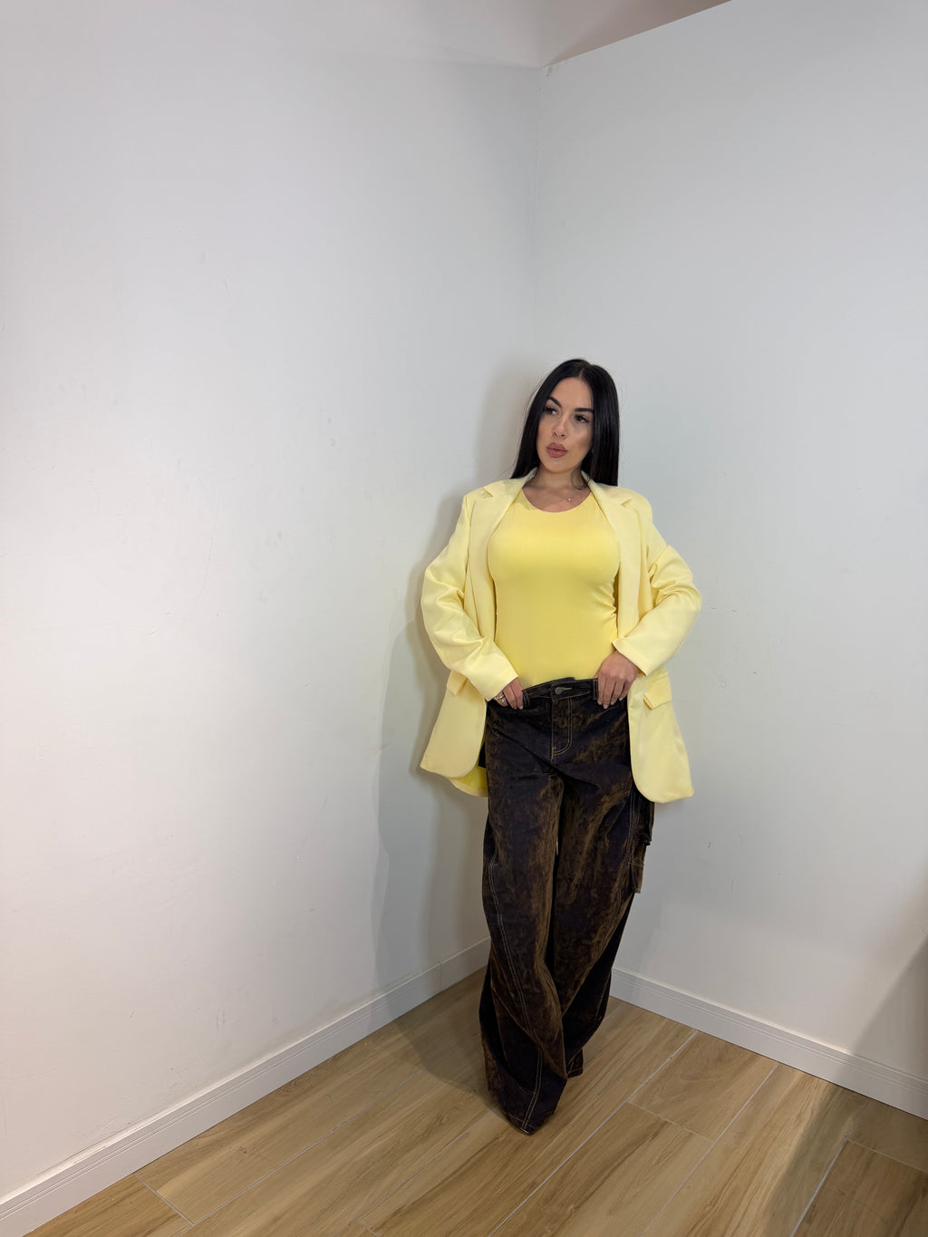 Blazer Sonia giallo