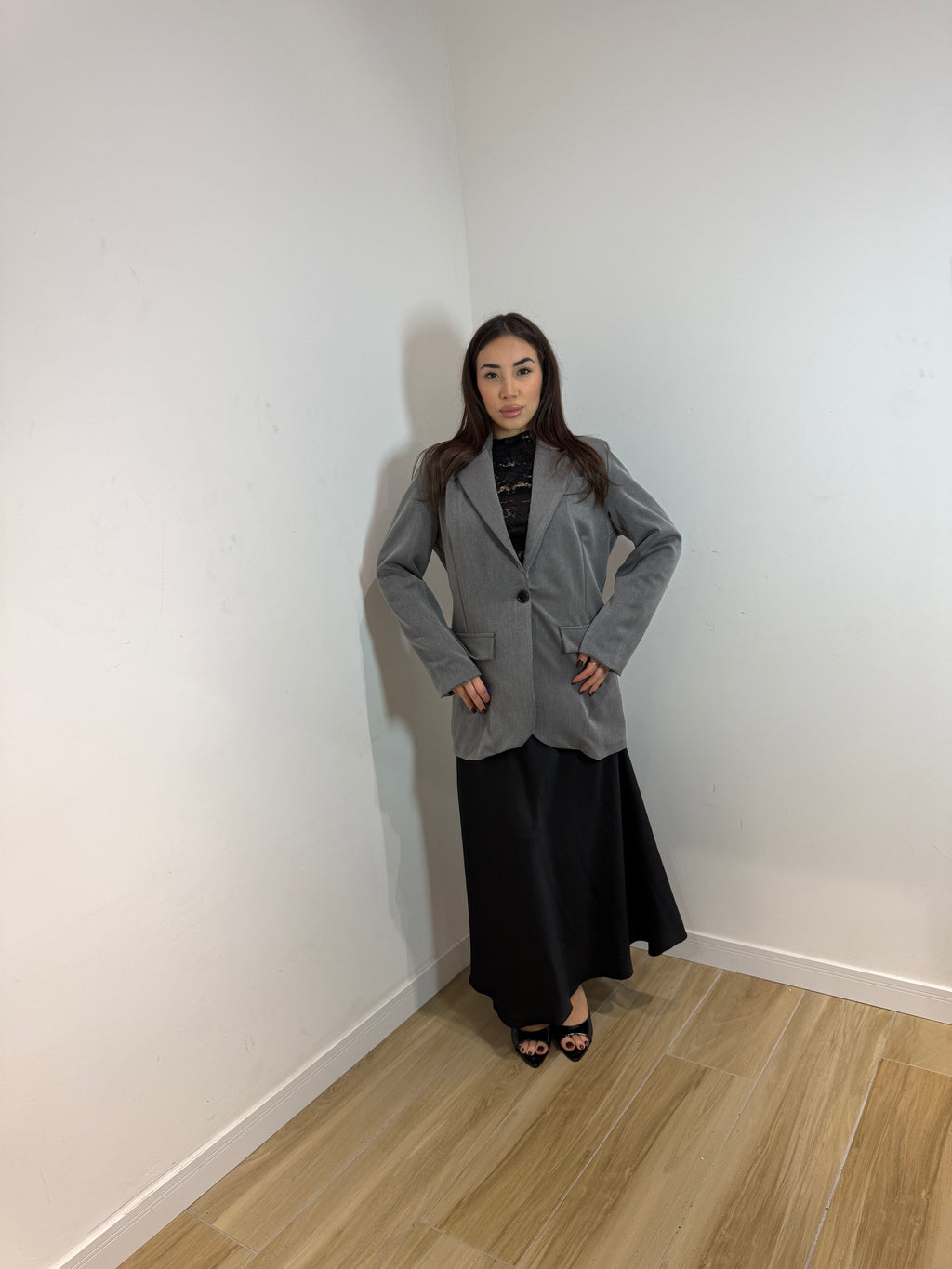 Blazer Sonia grigia