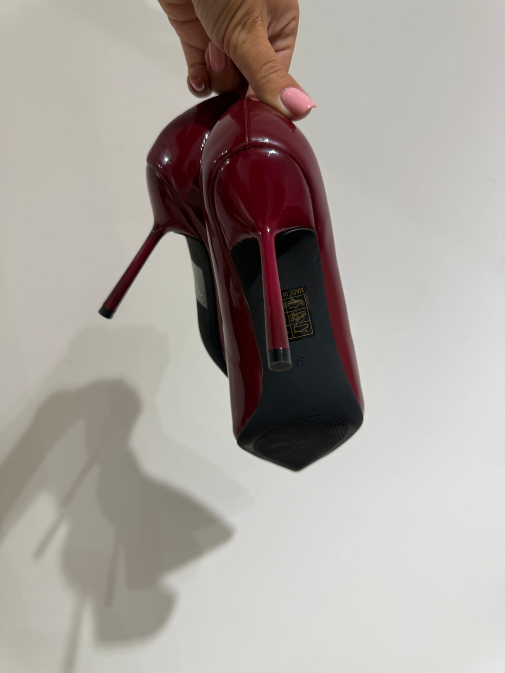 Décolleté Elly bordeaux