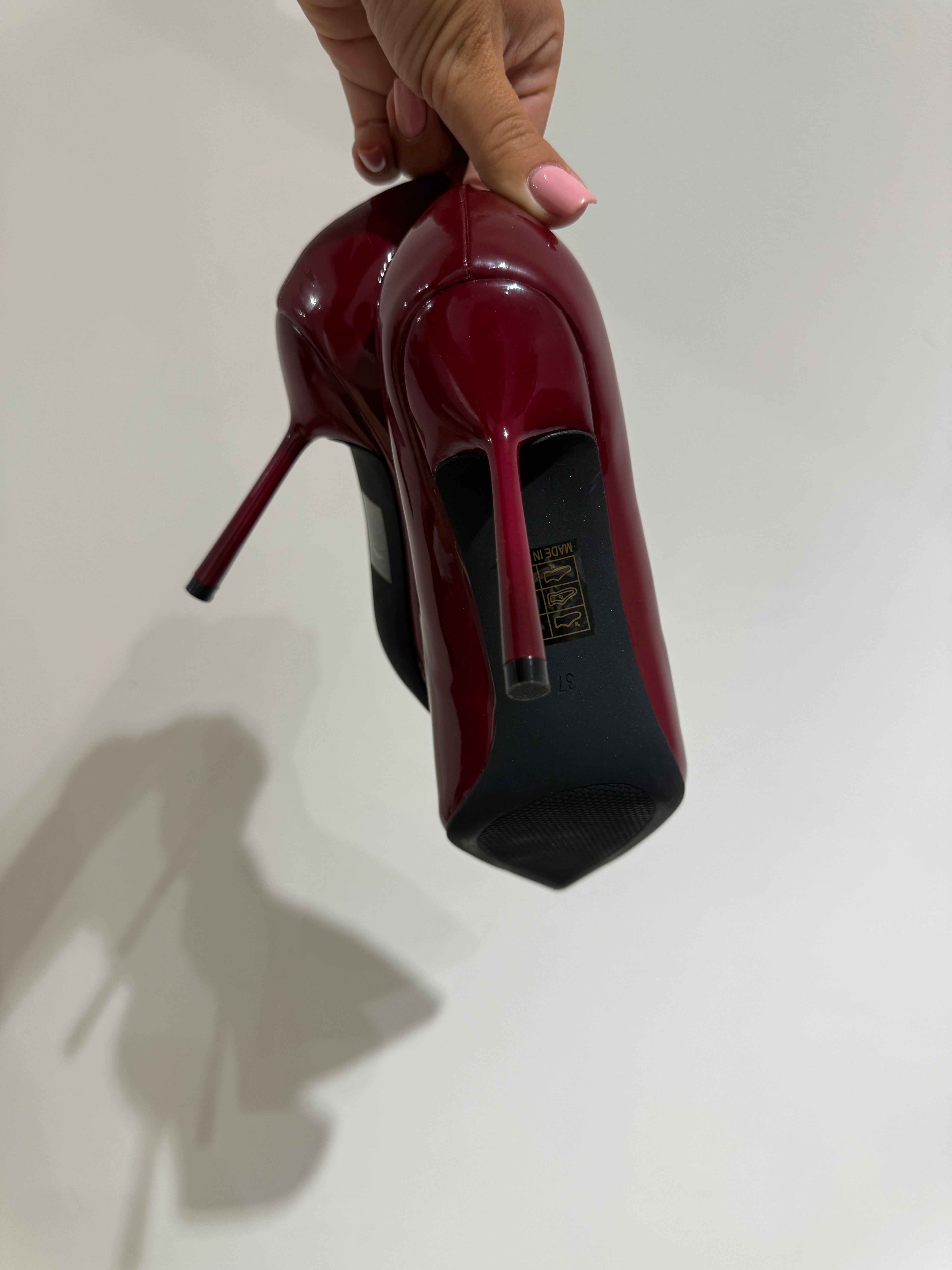 Décolleté Elly bordeaux