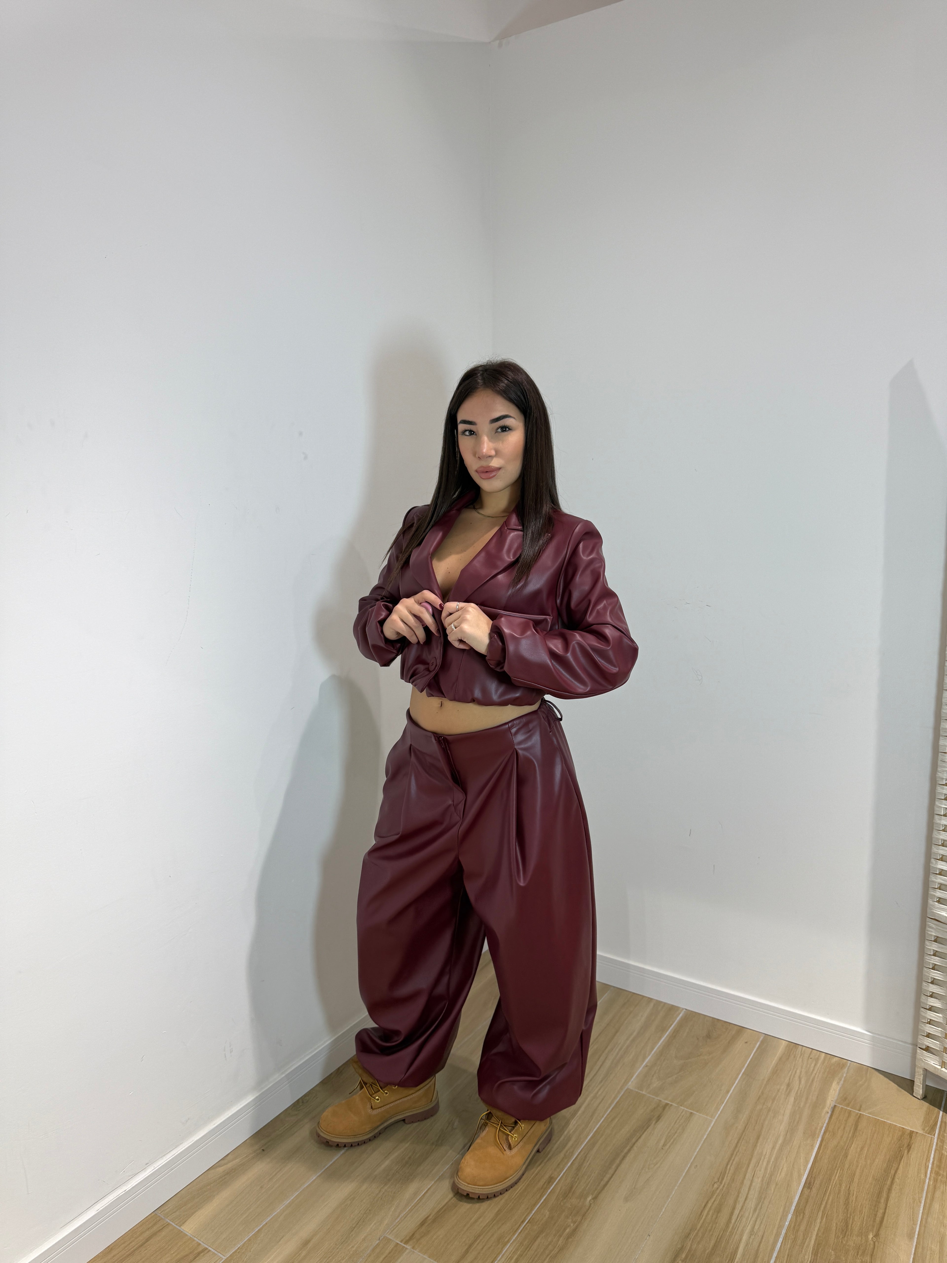 Coordset ecopelle Lucilla