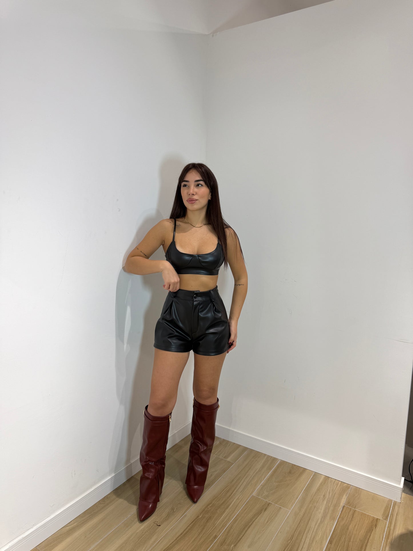 Coordset in ecopelle Nelly