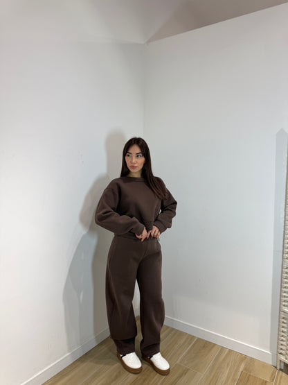 Pantalone di tuta Kos marrone