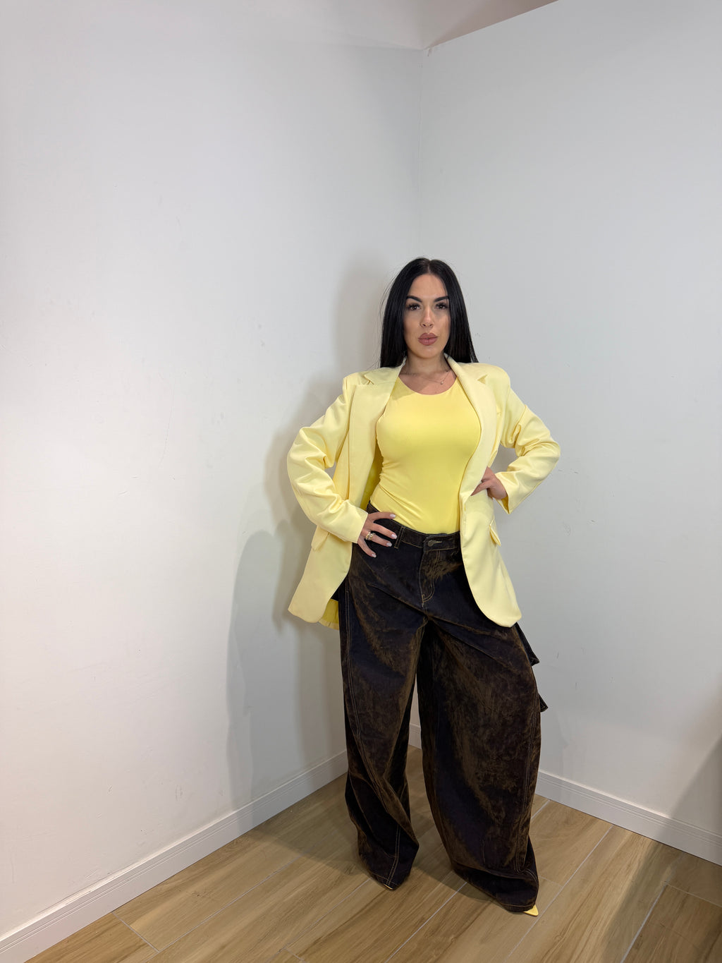 Blazer Sonia giallo