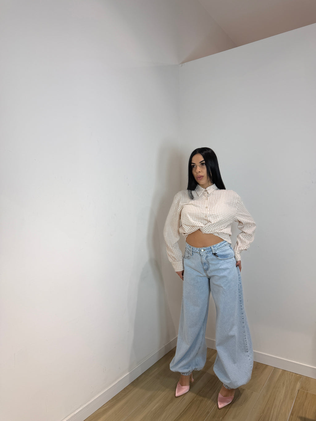 Camicia a quadri Marsha