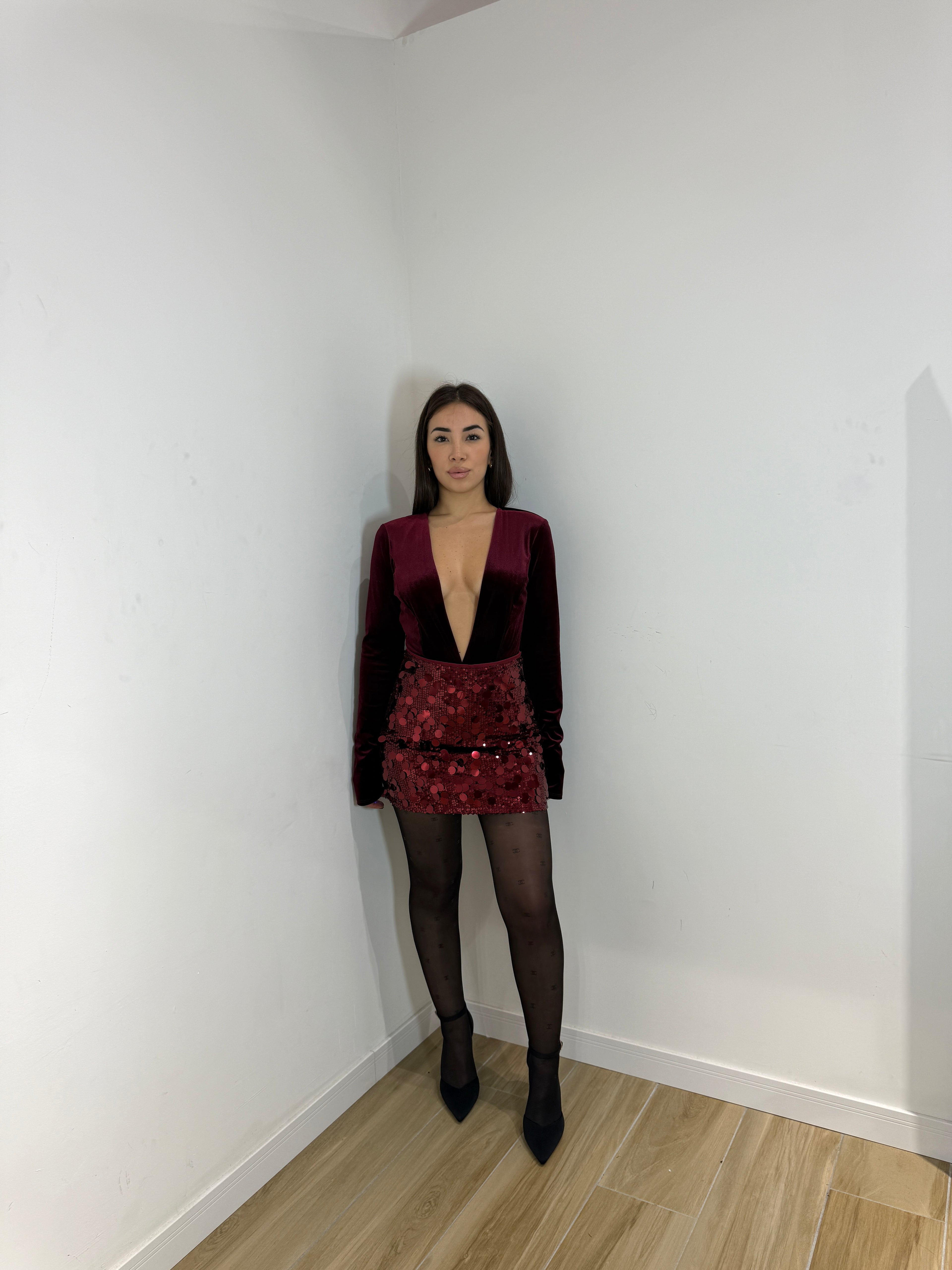 Body Lucifer in velluto