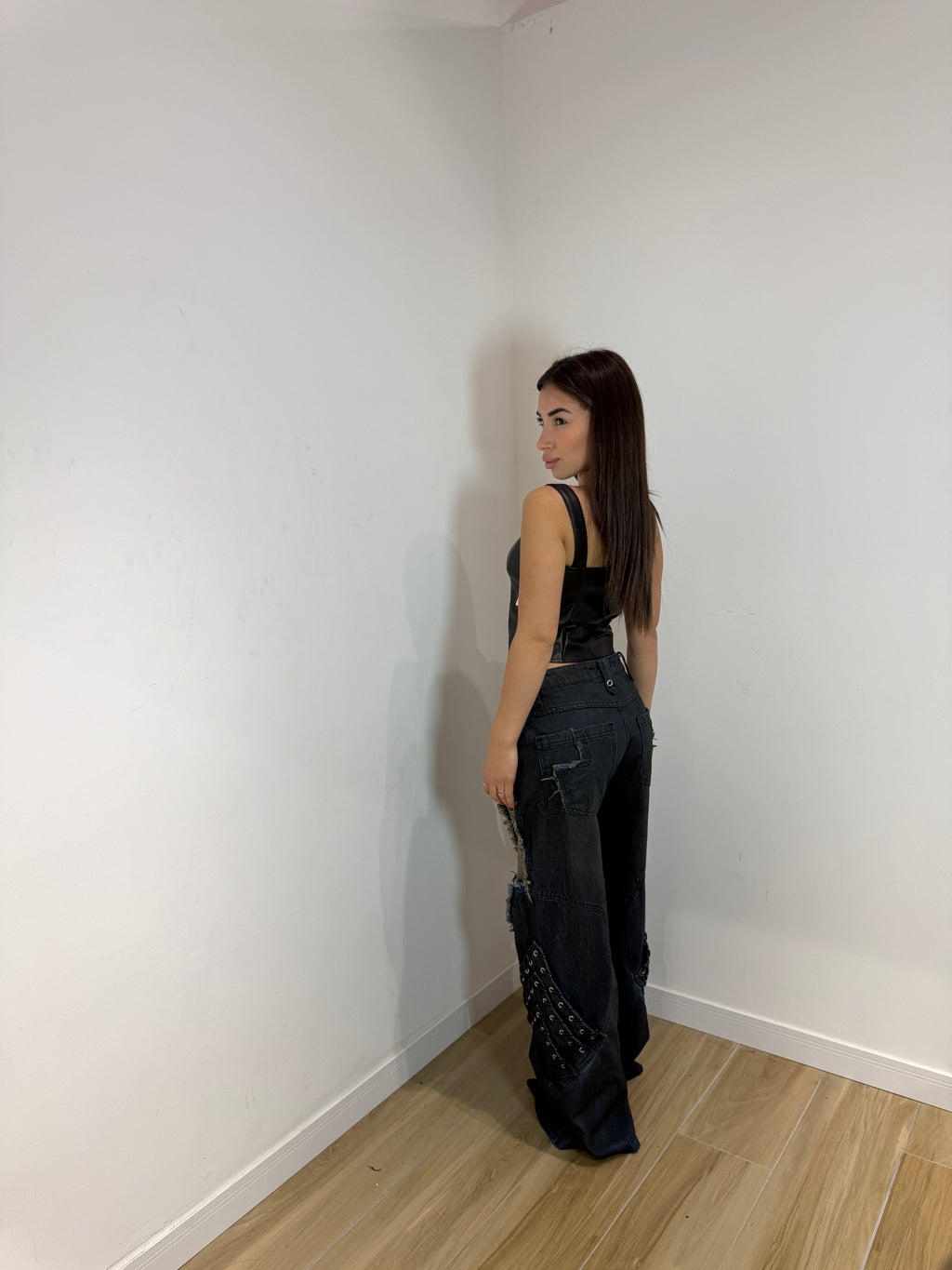 Jeans Mirea in denim scuro