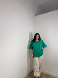 Shirt simple verde