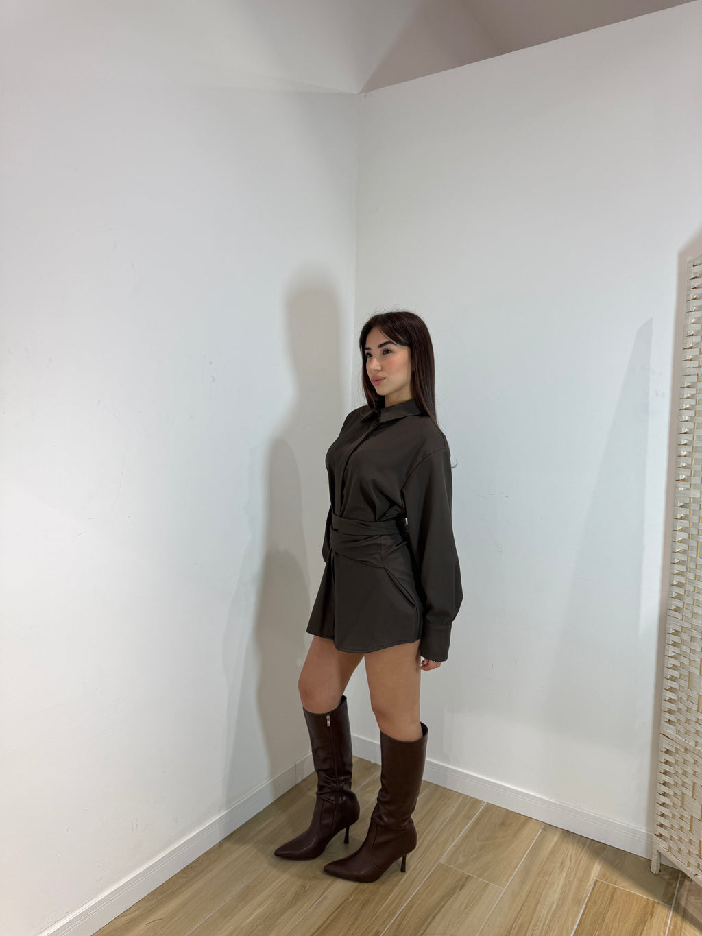 Camicione Stefy marrone