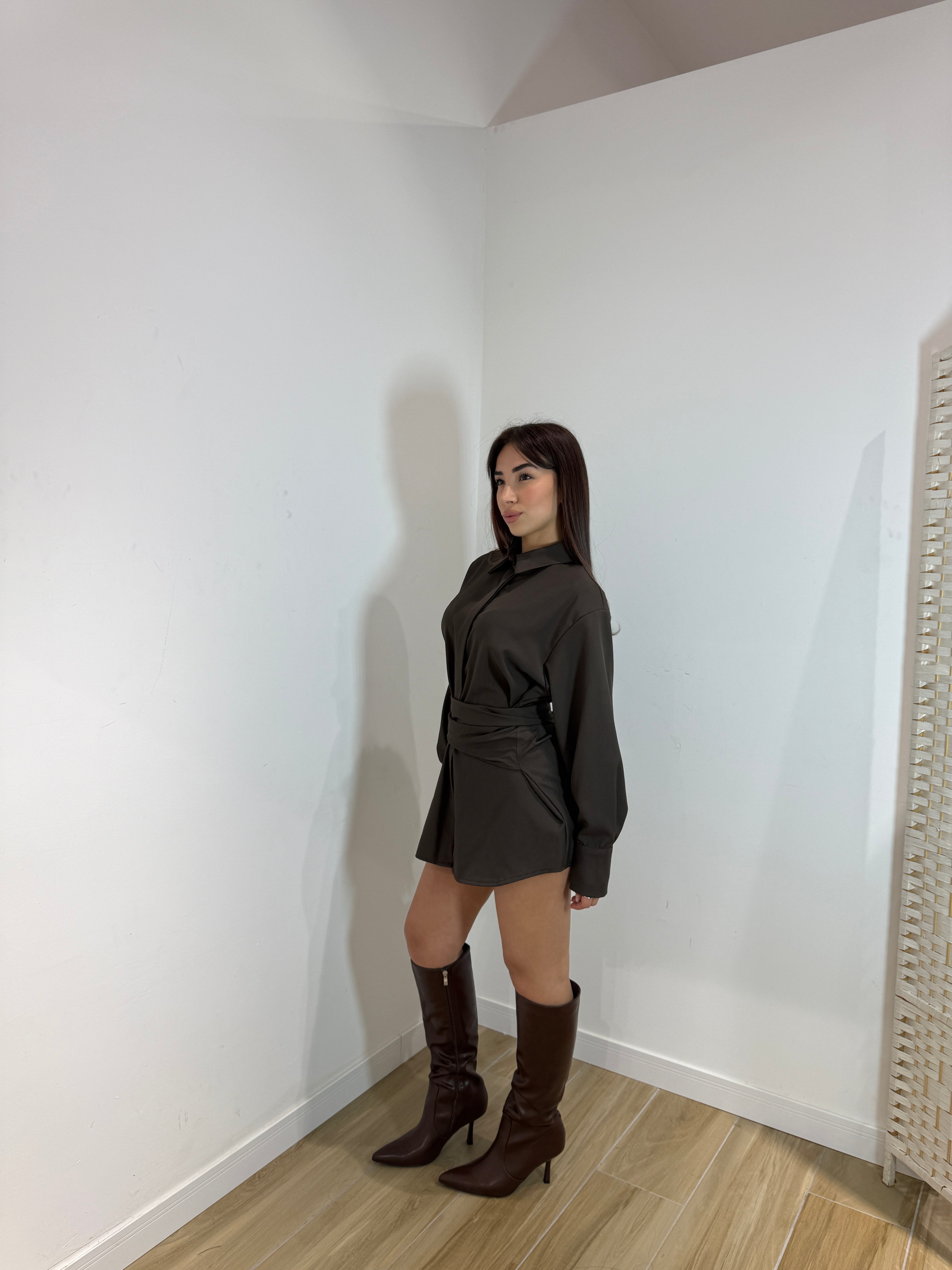 Camicione Stefy marrone