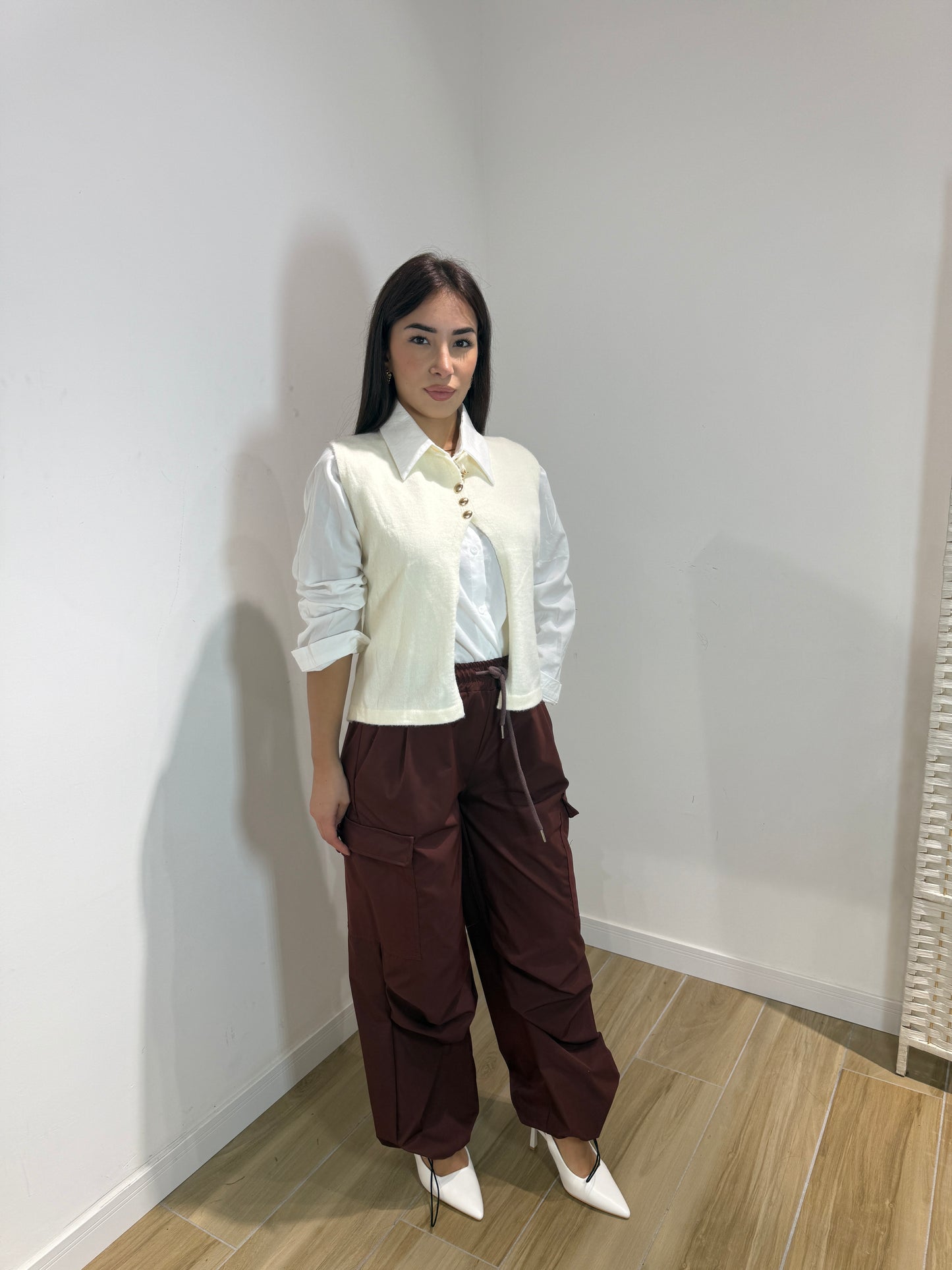 Pantalone Aquila bordeaux