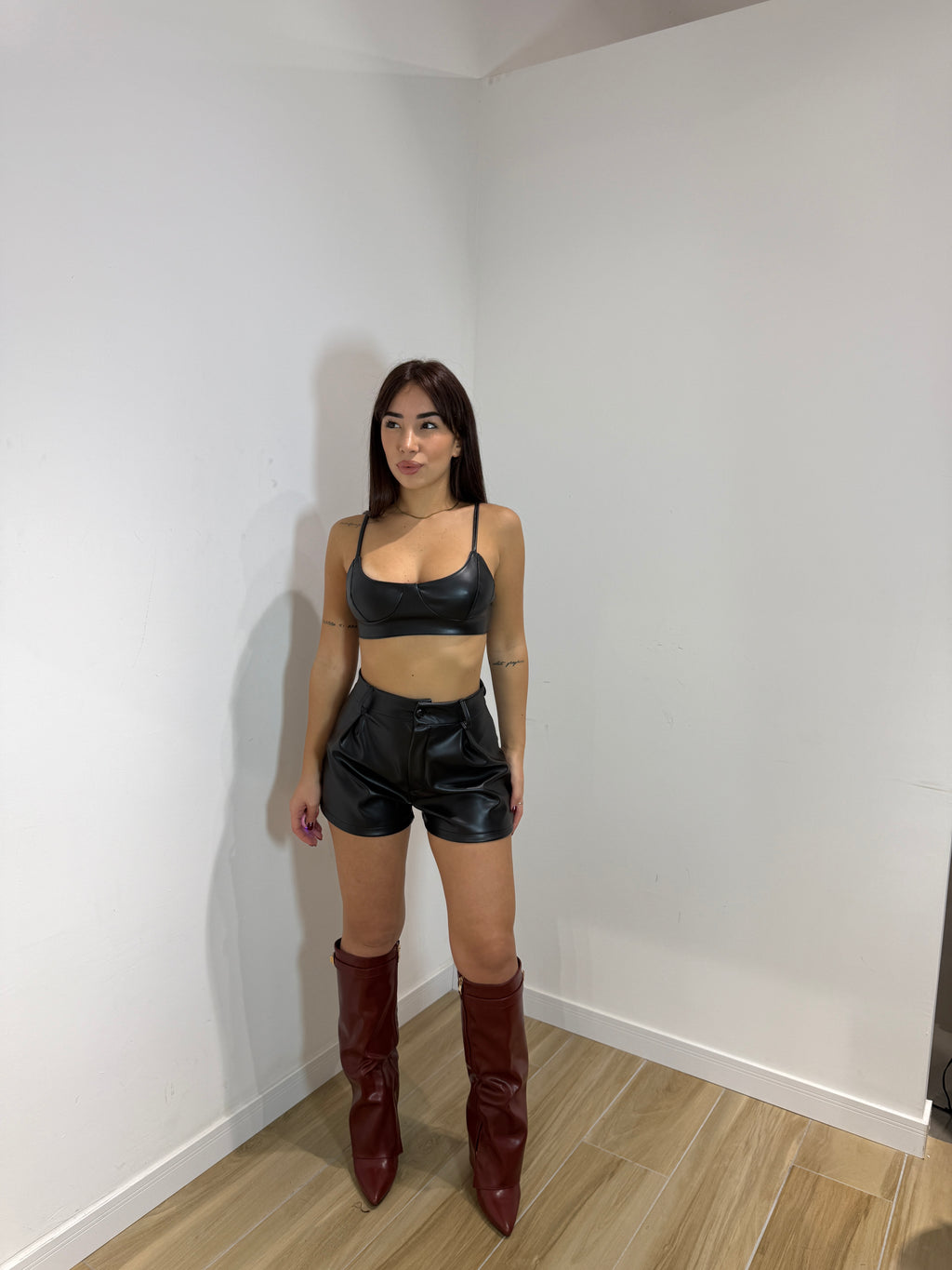 Coordset in ecopelle Nelly