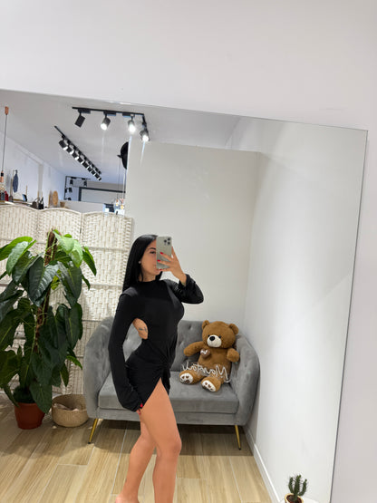 Abito corto butterfly