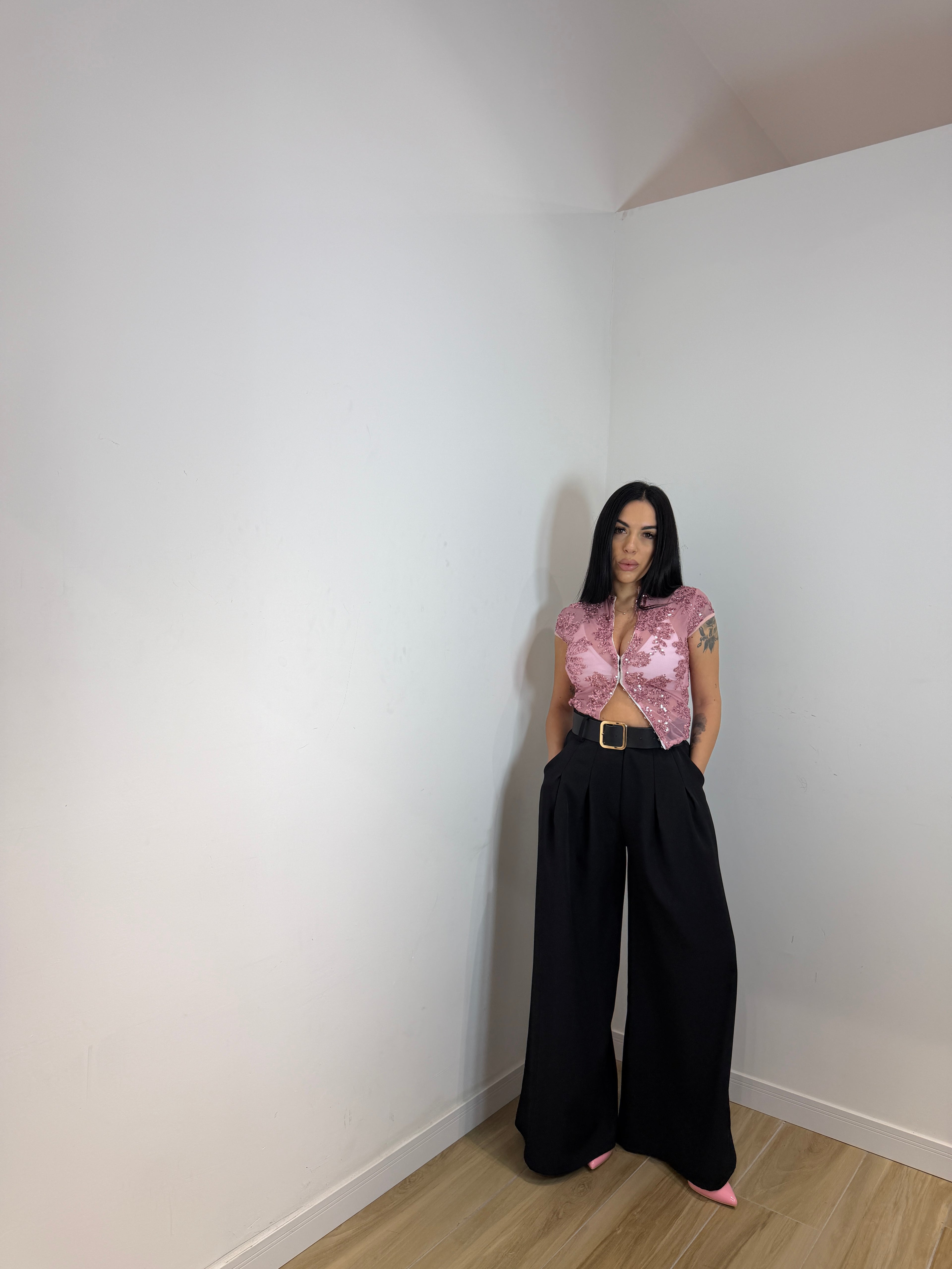 Pantalone classicberry nero