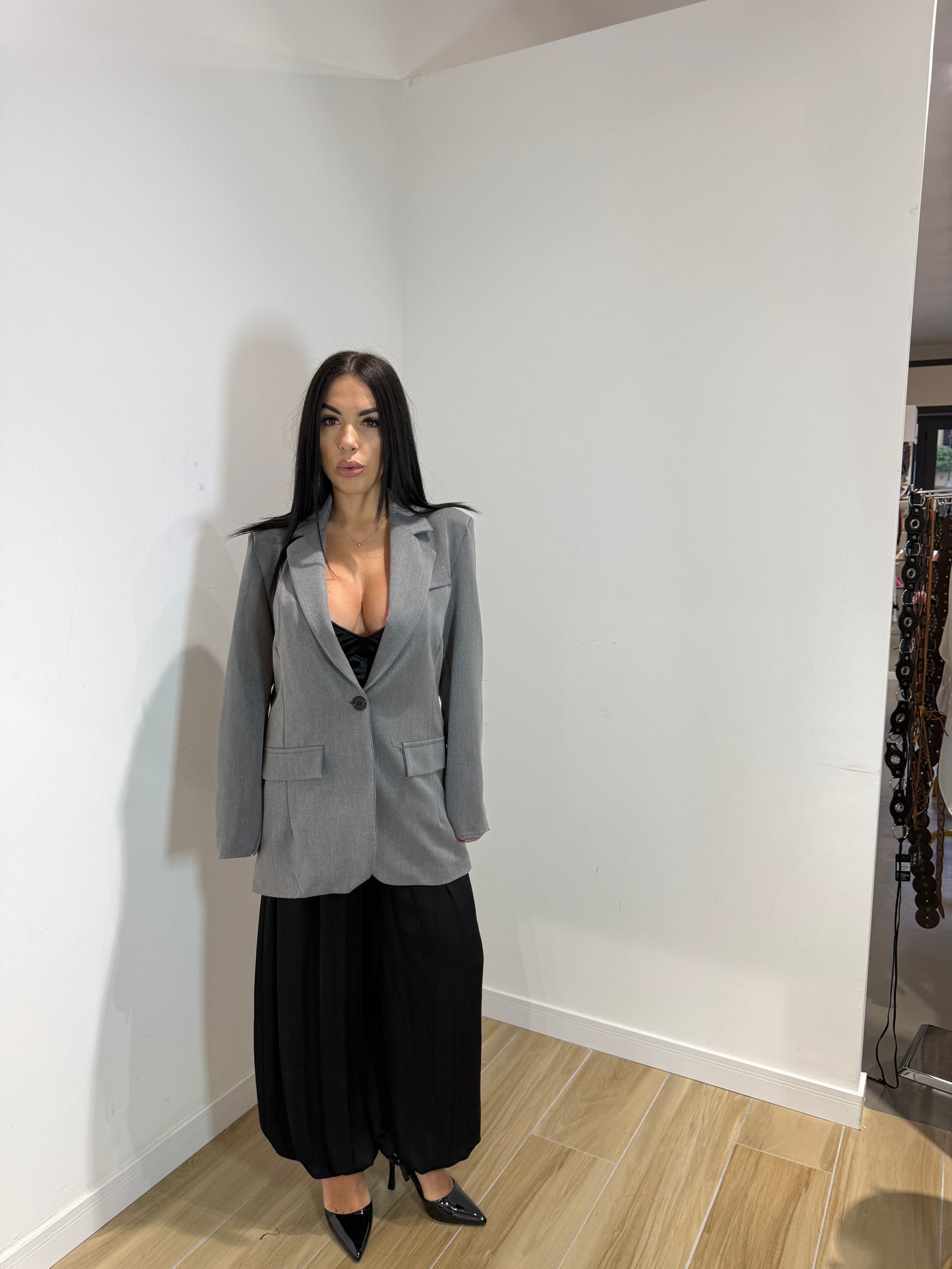 Blazer Oliver grigio