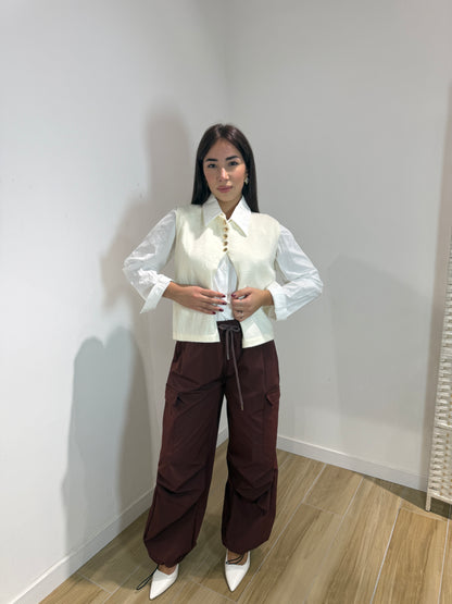 Pantalone Aquila bordeaux